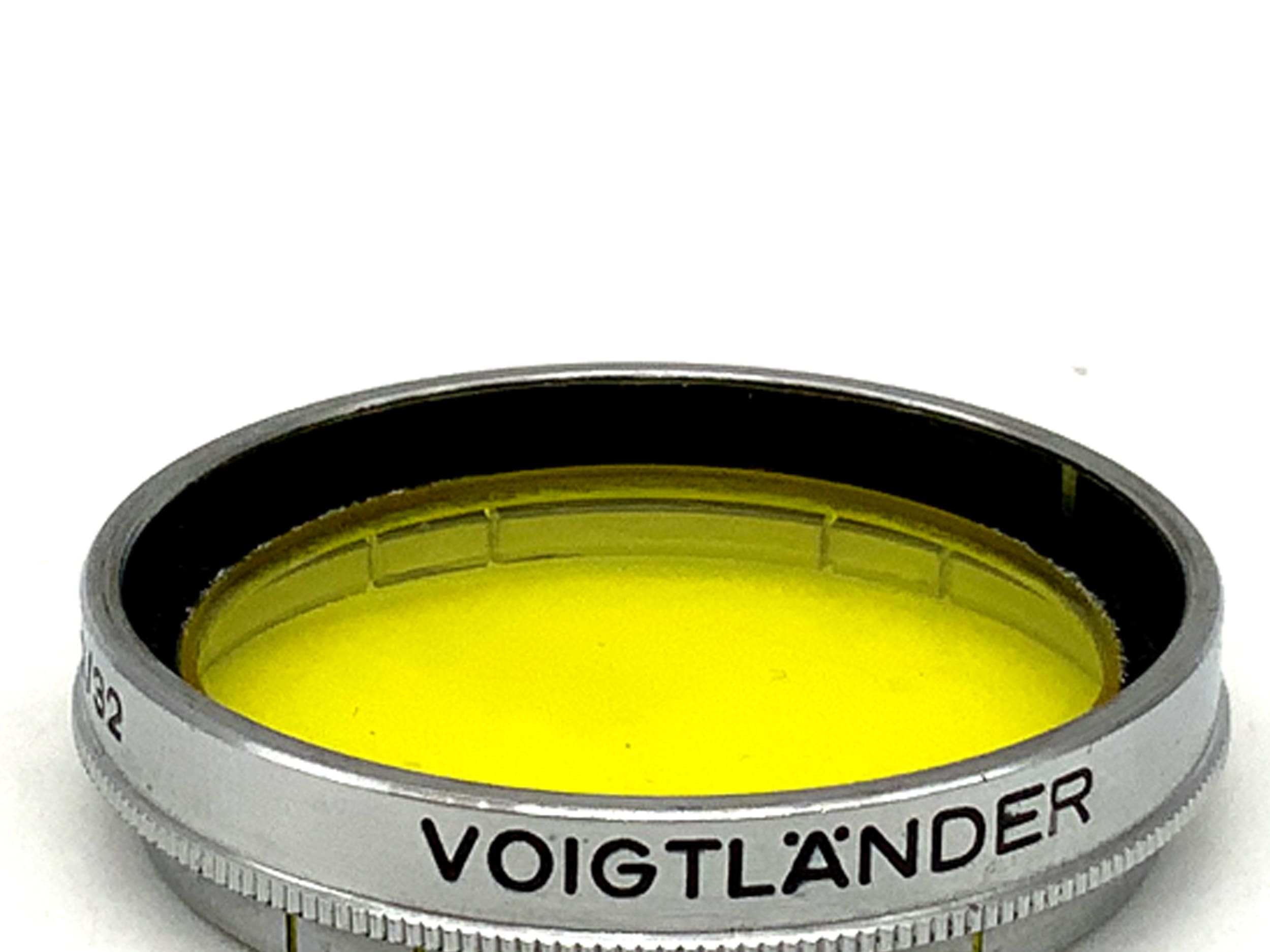 Voigtländer yellow color filter 302/32 G2 slip-on filter 32mm