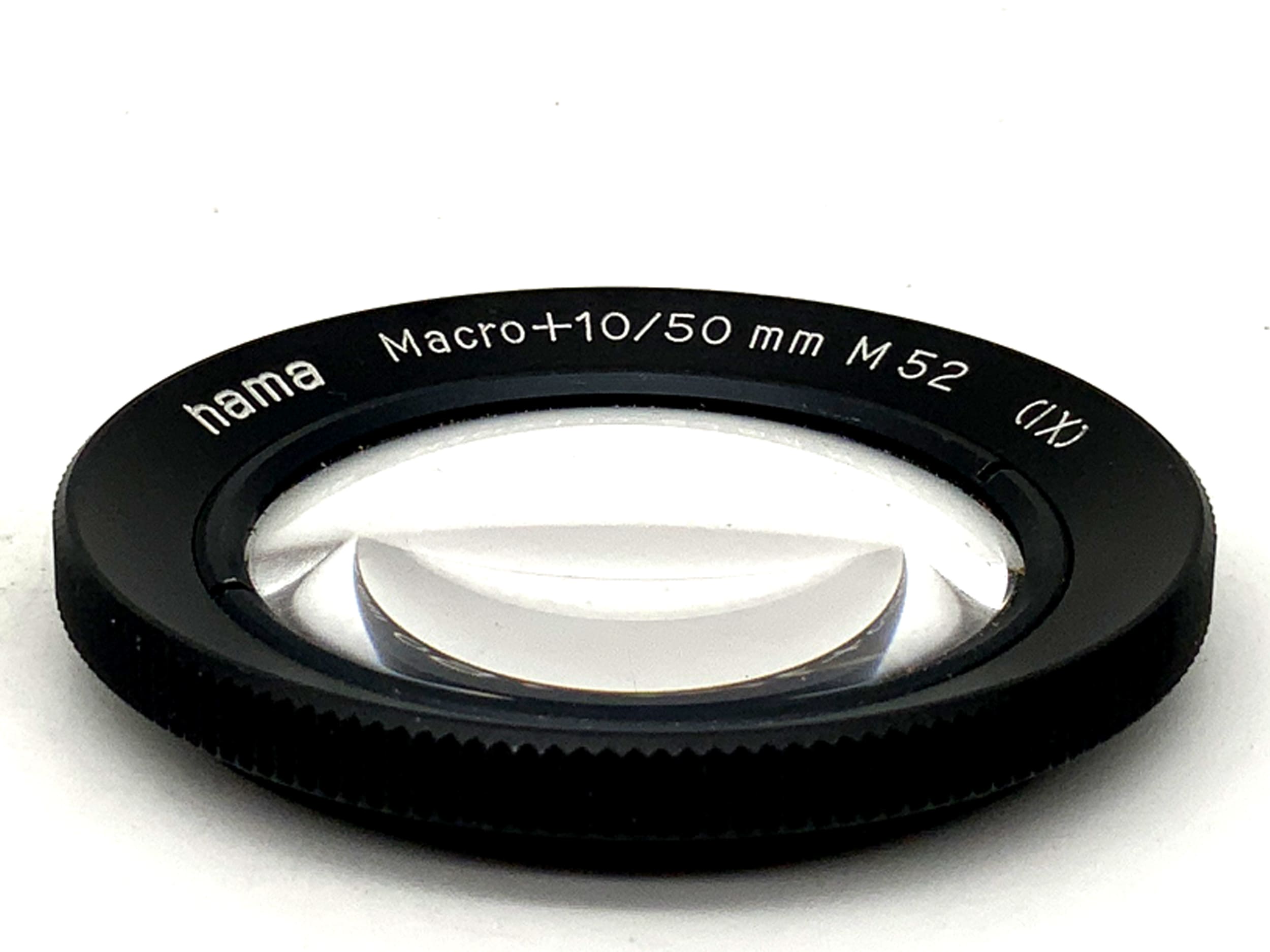 Hama Close-Up Lens Macro+10/50mm M52 (IX) Filter 52mm Circular Filter Thread