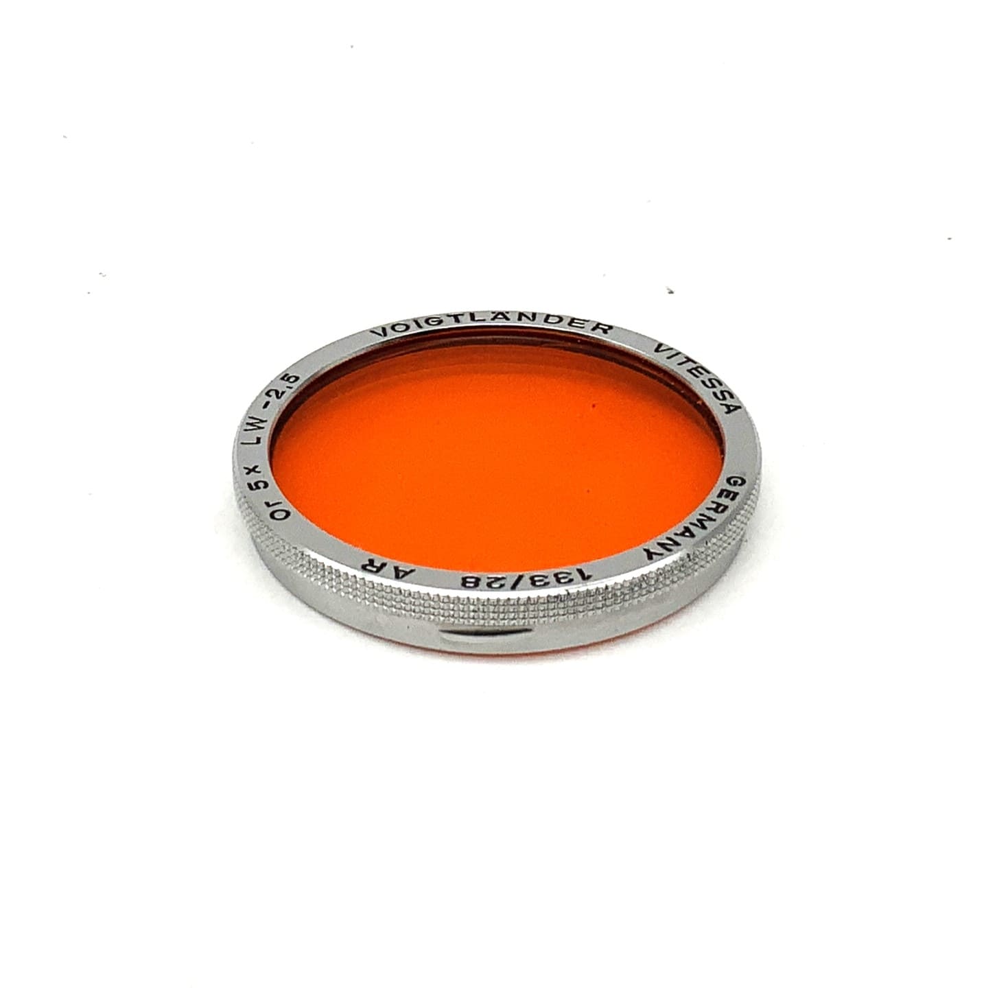 Voigtländer Vitessa 133/28 AR Or 5x LW-2.5 color filter with filter thread