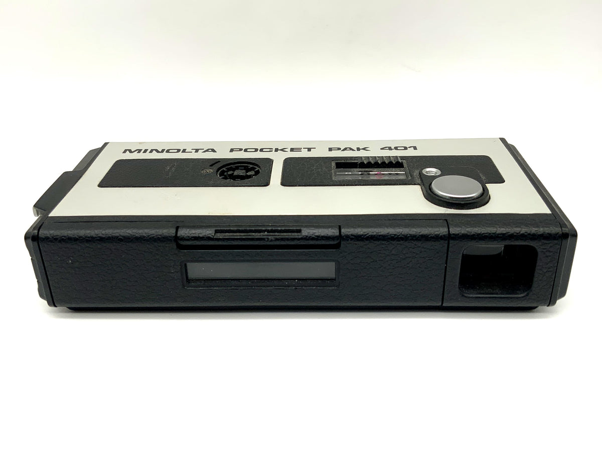 Minolta Pocket Pak 401 miniature camera with subminiature camera