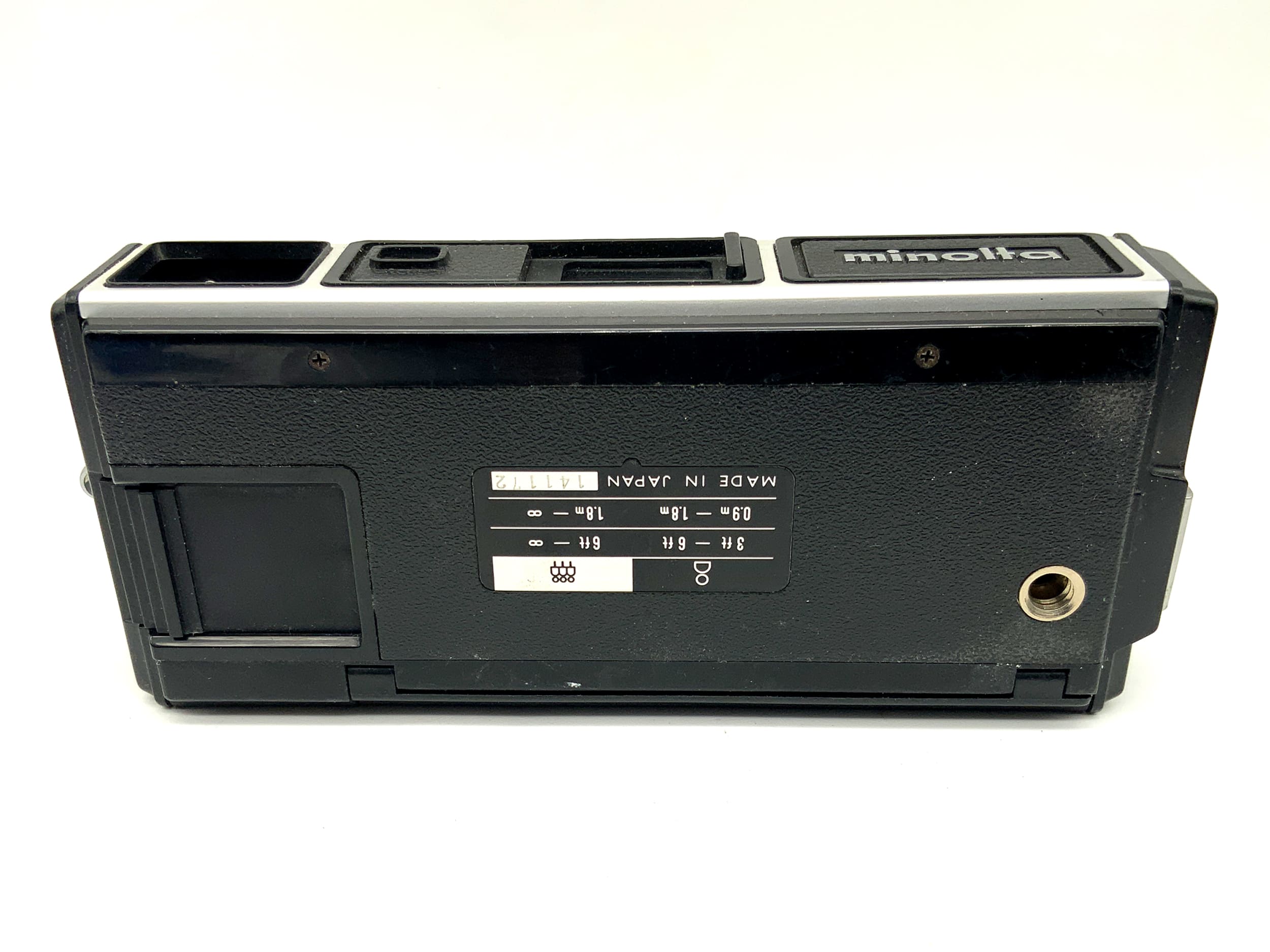 Minolta Pocket Pak 401 miniature camera with subminiature camera