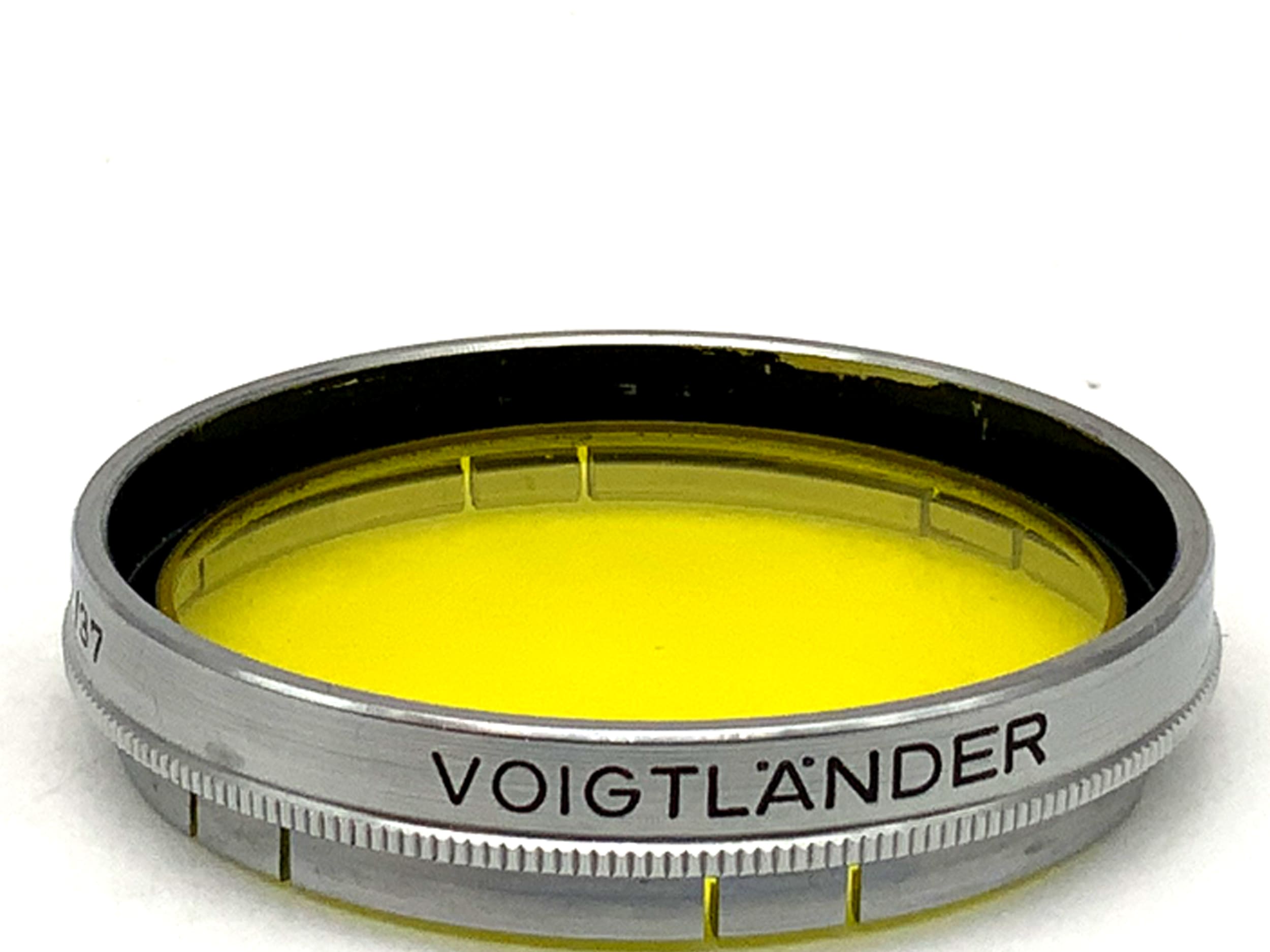 Voigtländer yellow color filter 302/37 G2 slip-on filter 37mm