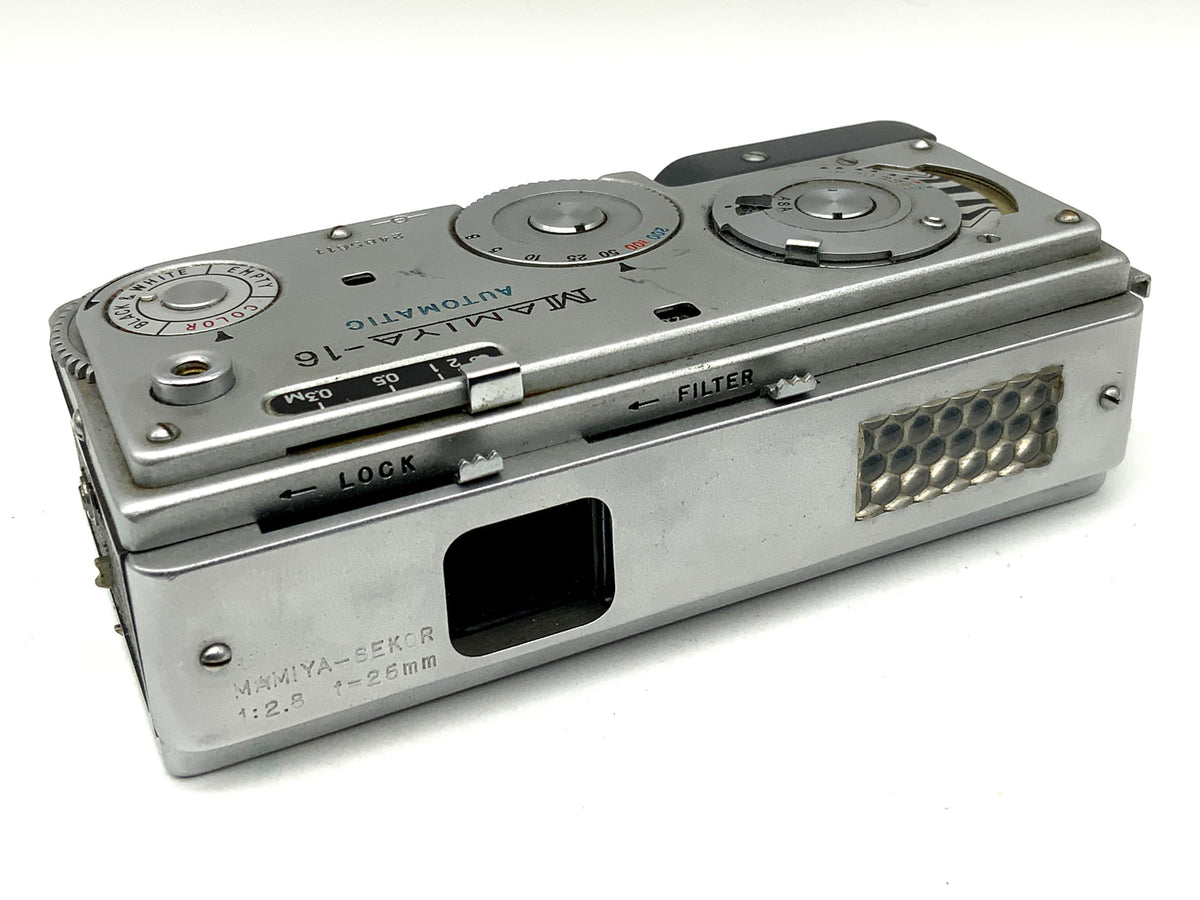 Mamiya 16 Automatic miniature camera with Mamiya Sekor 25mm 1:2.8