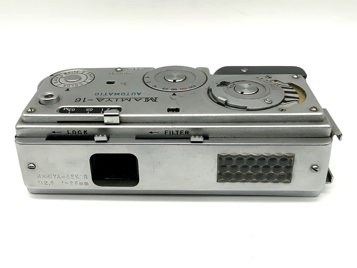 Mamiya 16 Automatic miniature camera with Mamiya Sekor 25mm 1:2.8