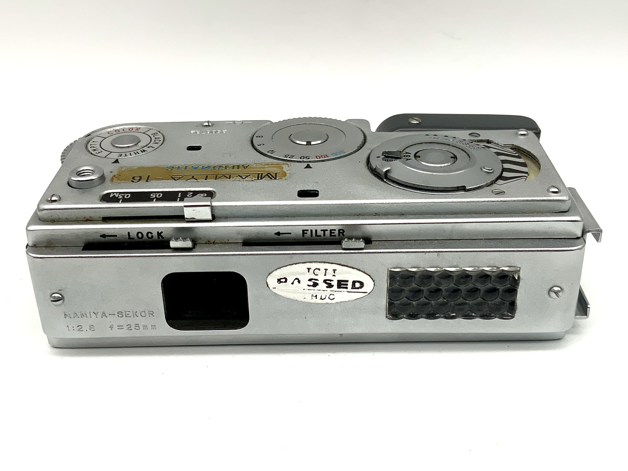 Mamiya 16 Automatic miniature camera with Mamiya Sekor 25mm 1:2.8