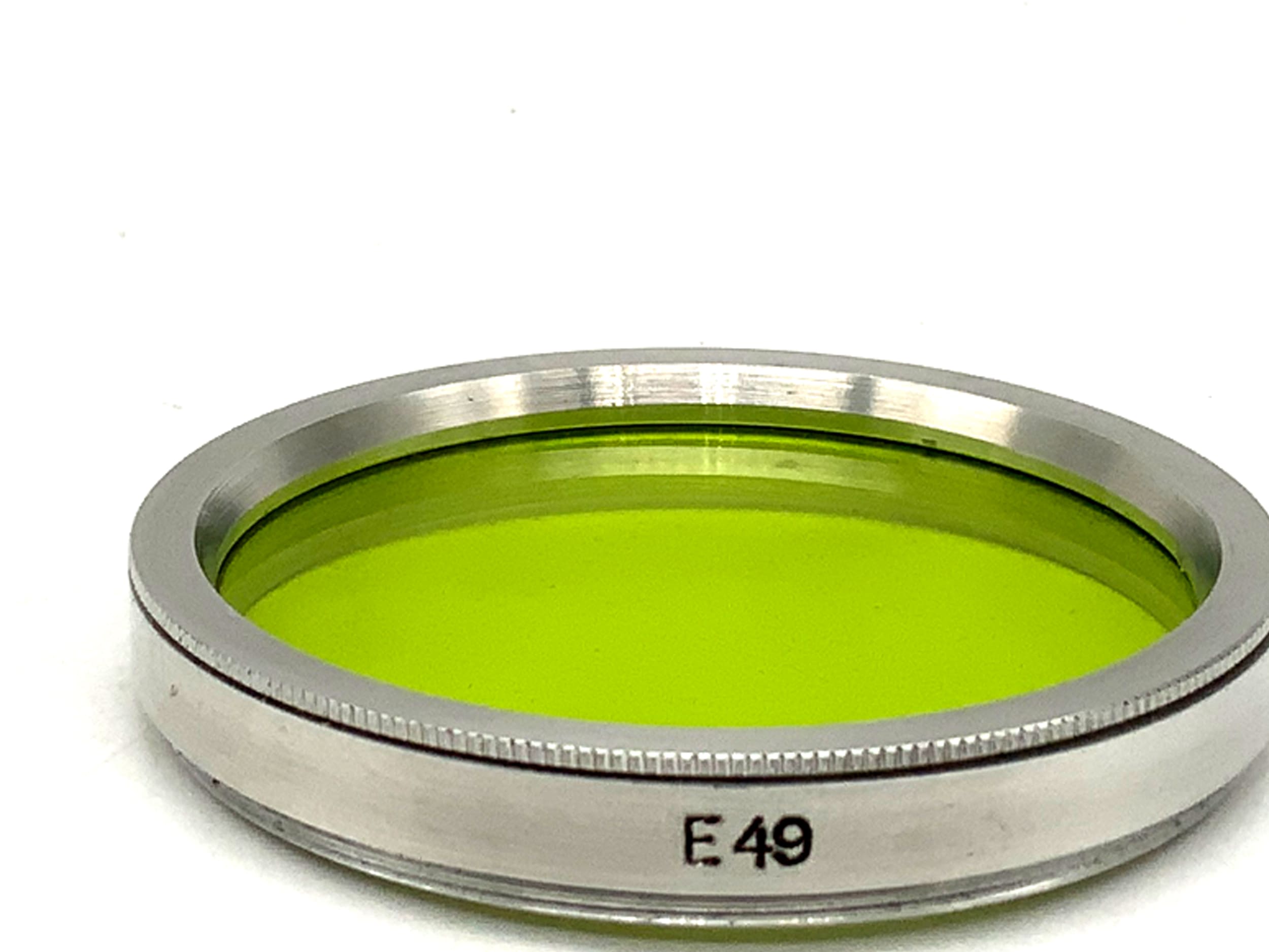 Panchromar color filter E49 green/green filter 49mm circular filter thread