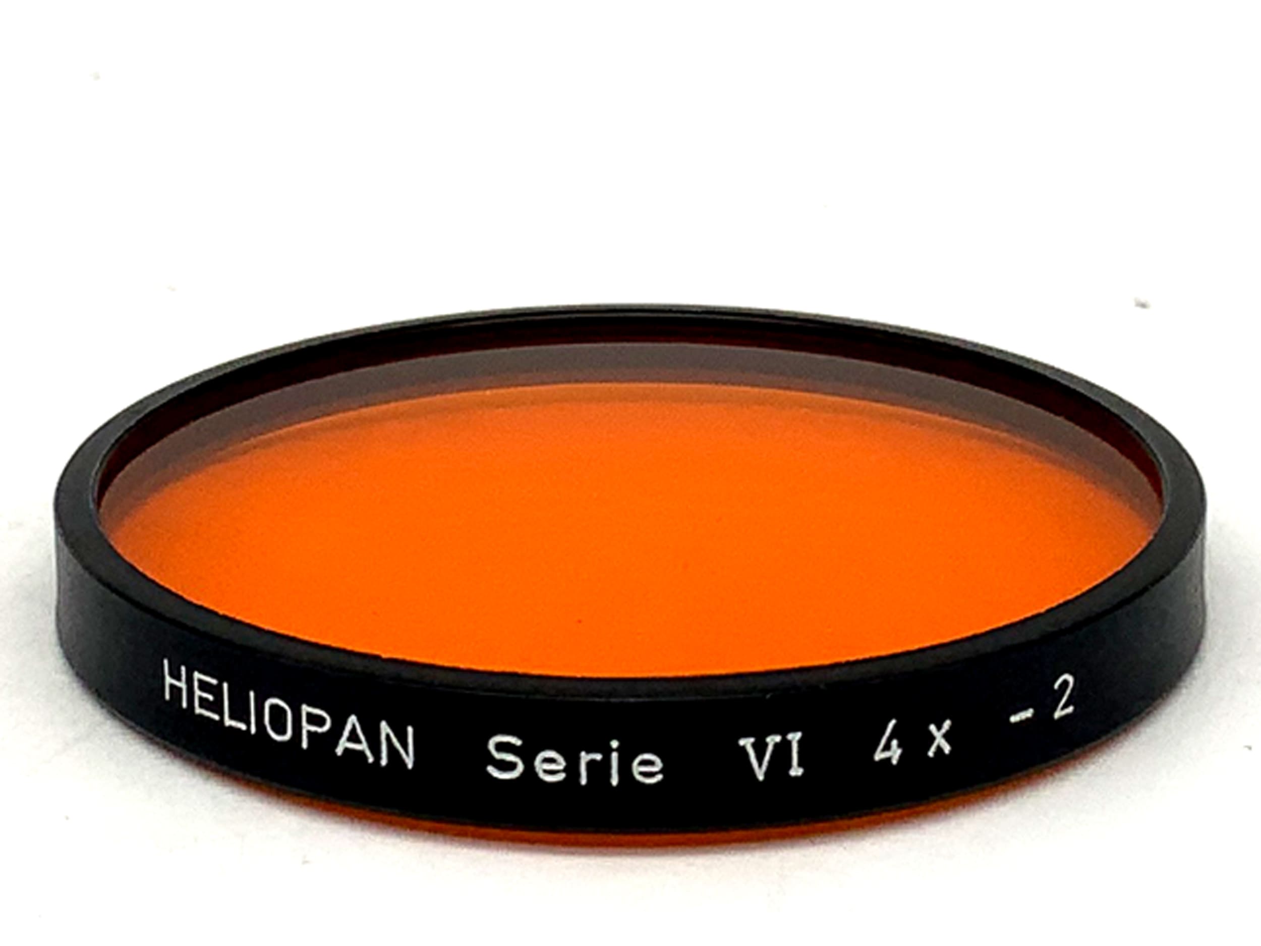 Heliopan color filter insert filters orange 4x -2 filters series VI filter thread