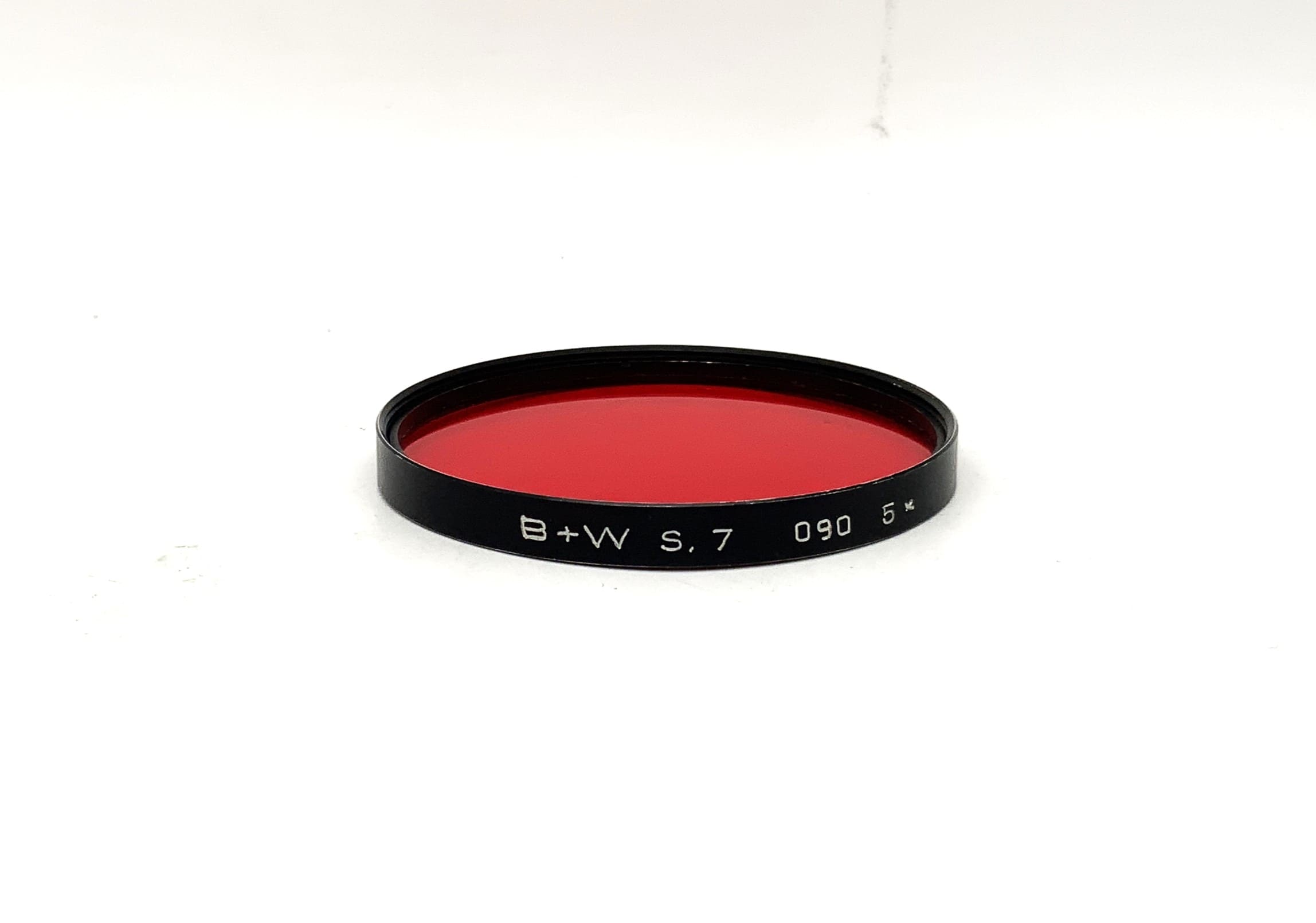 B+W Color Filter S.7 red/red 090 5x Insert Filter Series 7 Filter Thread
