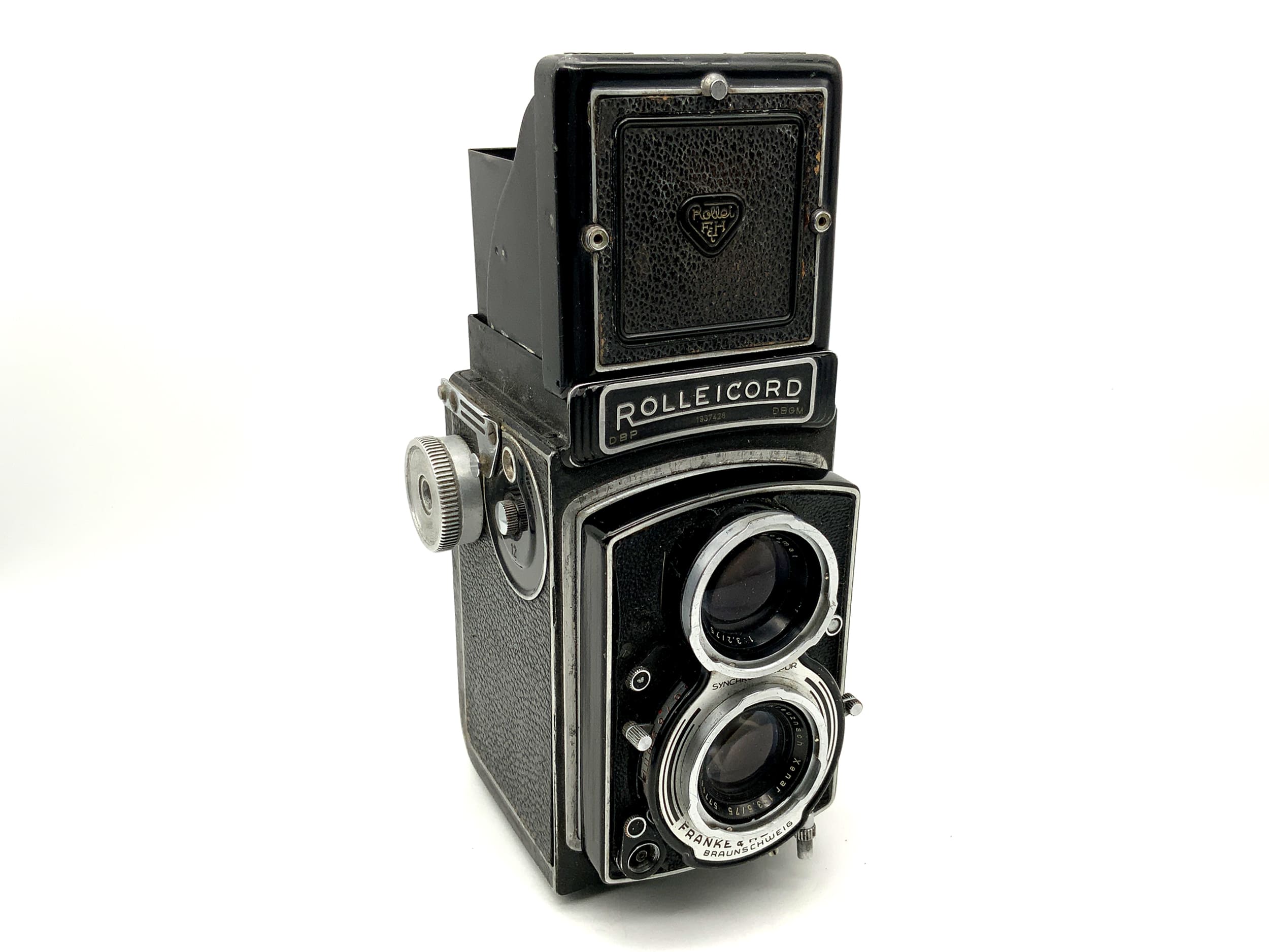 Rollei Rolleicord Vb TLR with Xenar 1:3.5/75 twin-lens analog camera