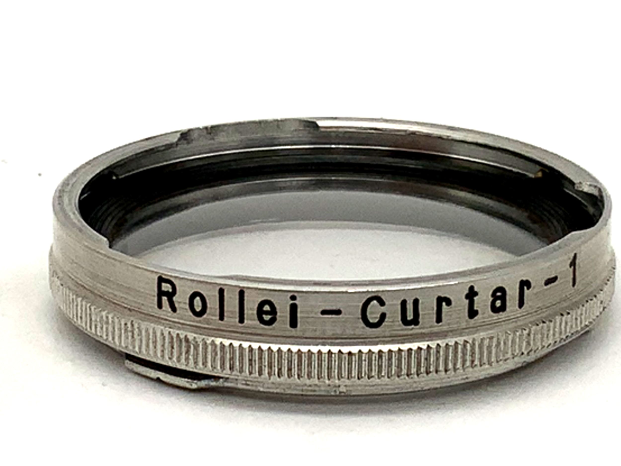 Rollei Curtar-1 close-up lens for Rolleiflex f/3.5 Tessar/Xenar filter RI
