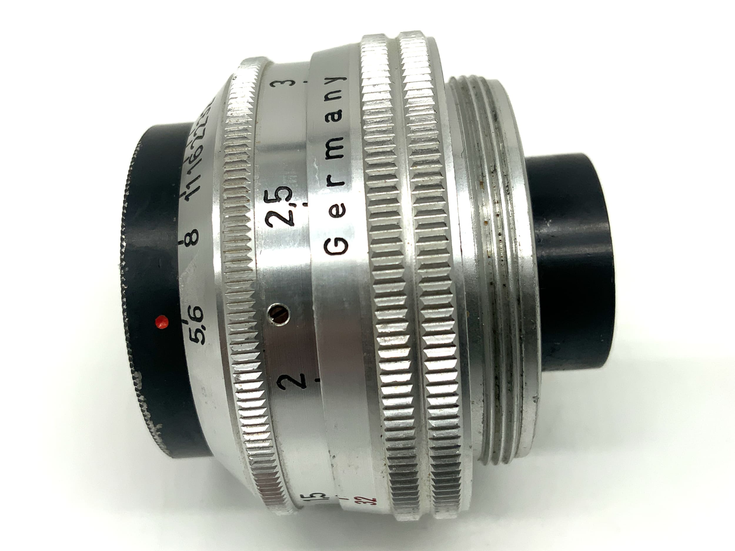 Staeble Telon 85mm 1:5.6 Objektiv Festbrennweite (M39 Paxette) Pilz!