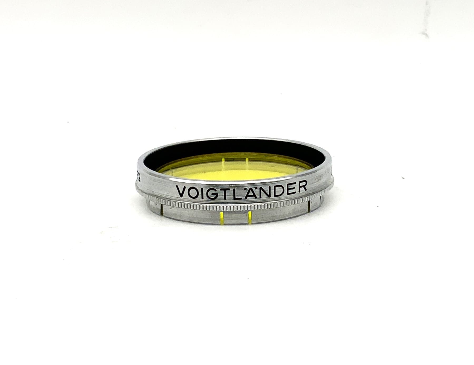 Voigtländer G2 AR 302/32 yellow color filter, slip-on filter, 32mm