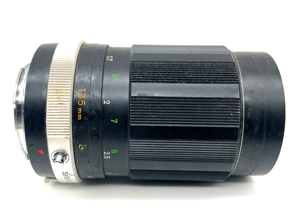 Minolta MC Tele Rokkor-QD 135mm 1:3.5 Objektiv Festbrennweite (Minolta MD) Pilz!