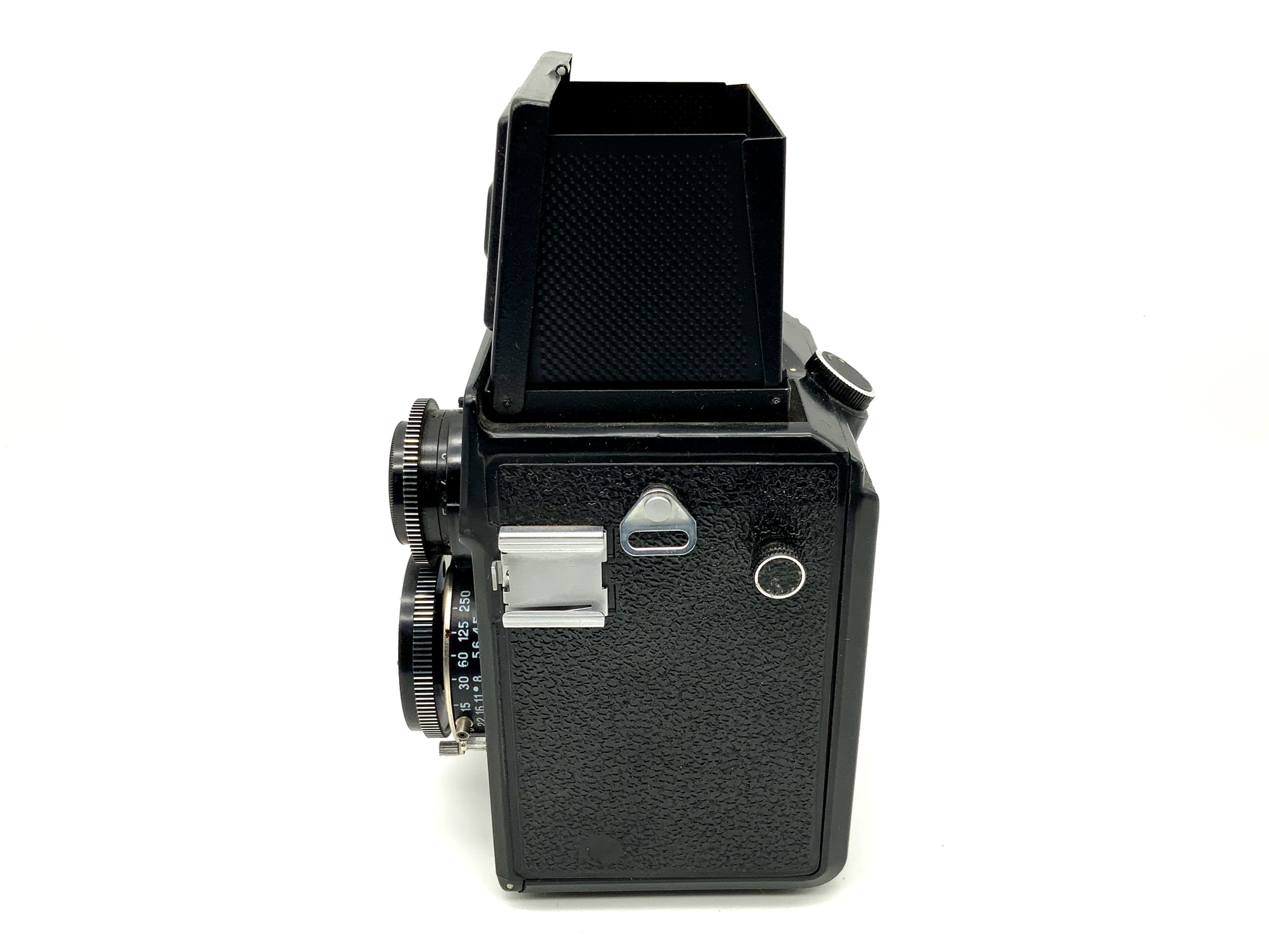 Lomo Lubitel 166 TLR with T-22 4.5/75 twin-lens reflex analog camera