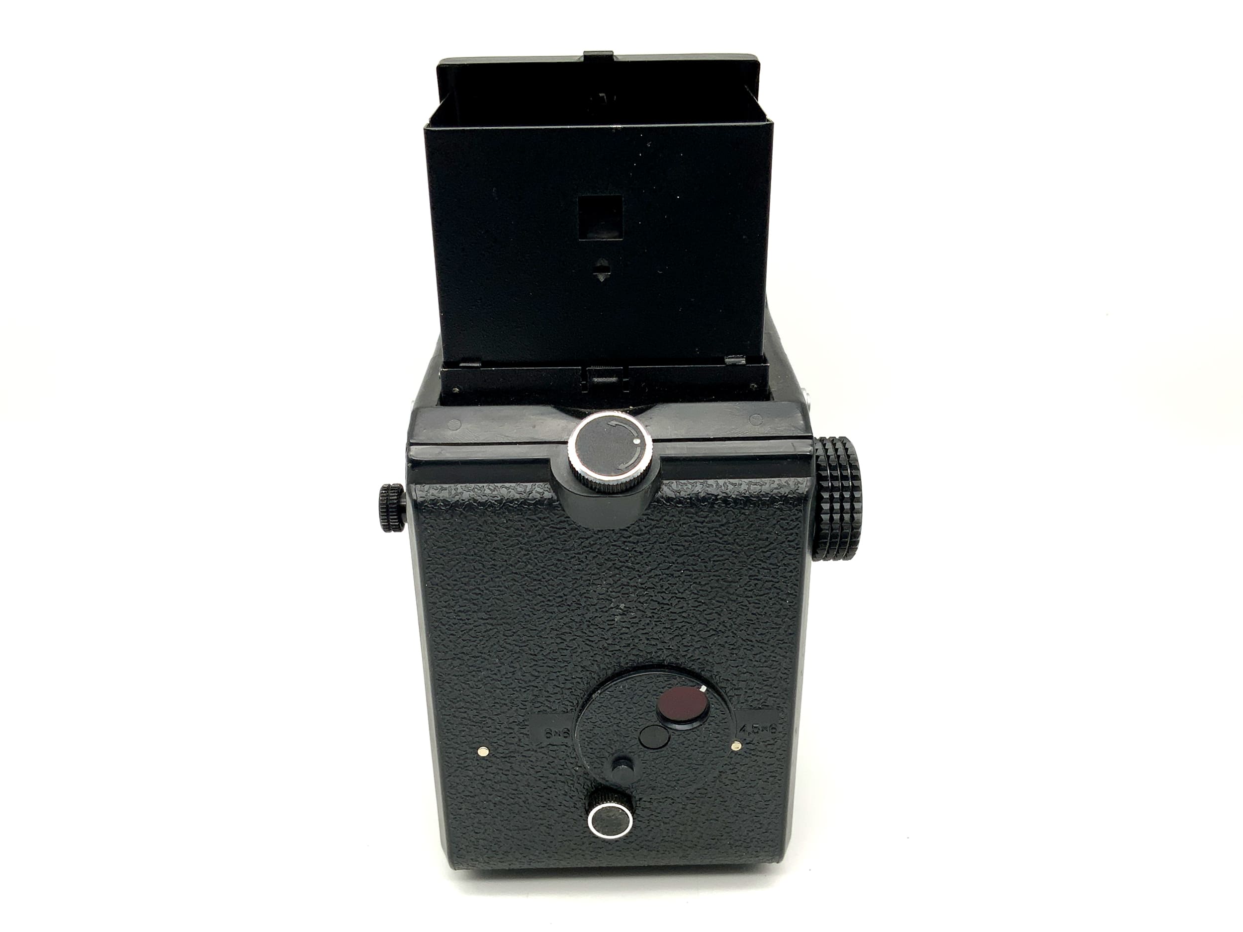 Lomo Lubitel 166 TLR with T-22 4.5/75 twin-lens reflex analog camera