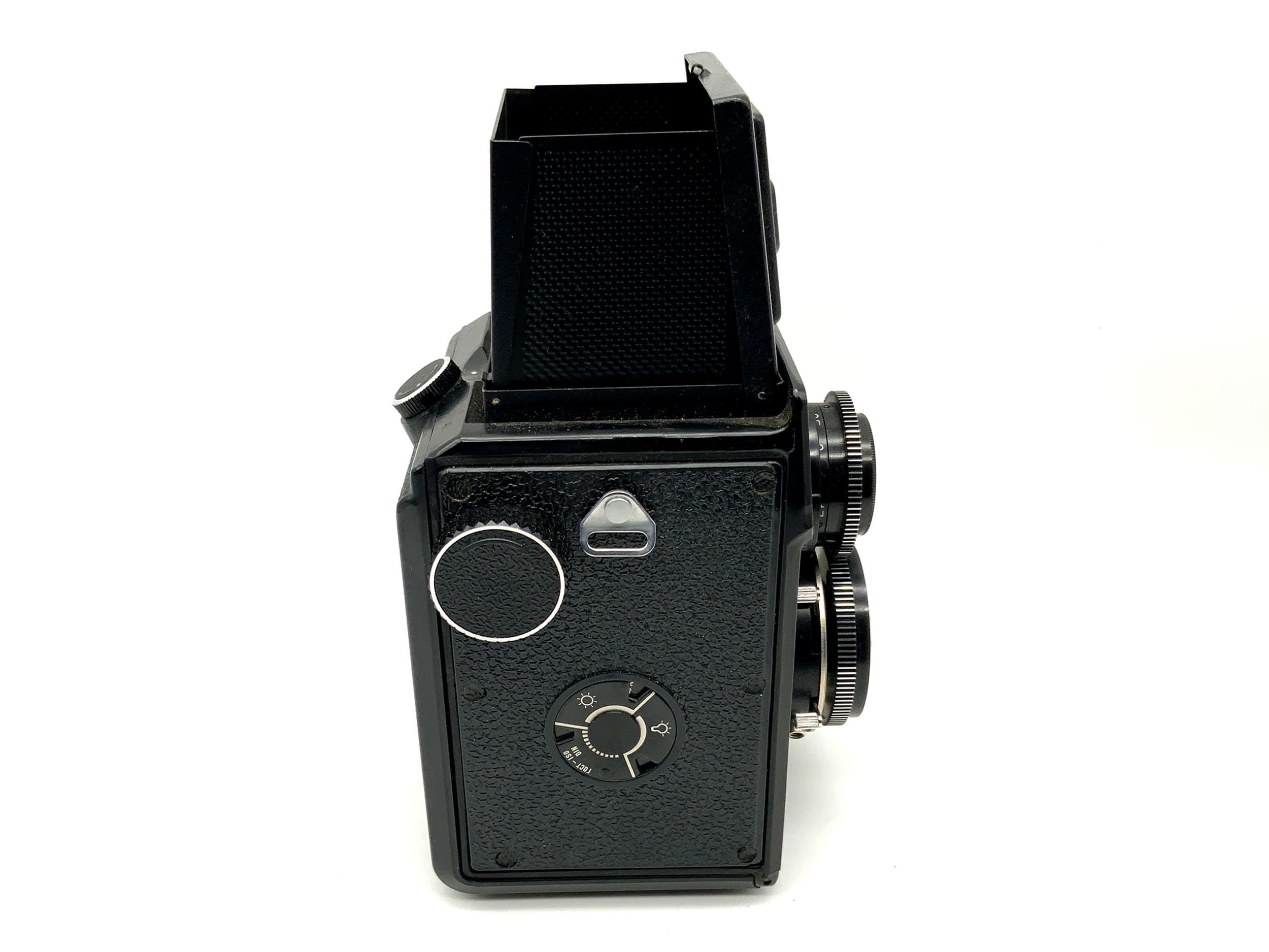 Lomo Lubitel 166 TLR with T-22 4.5/75 twin-lens reflex analog camera
