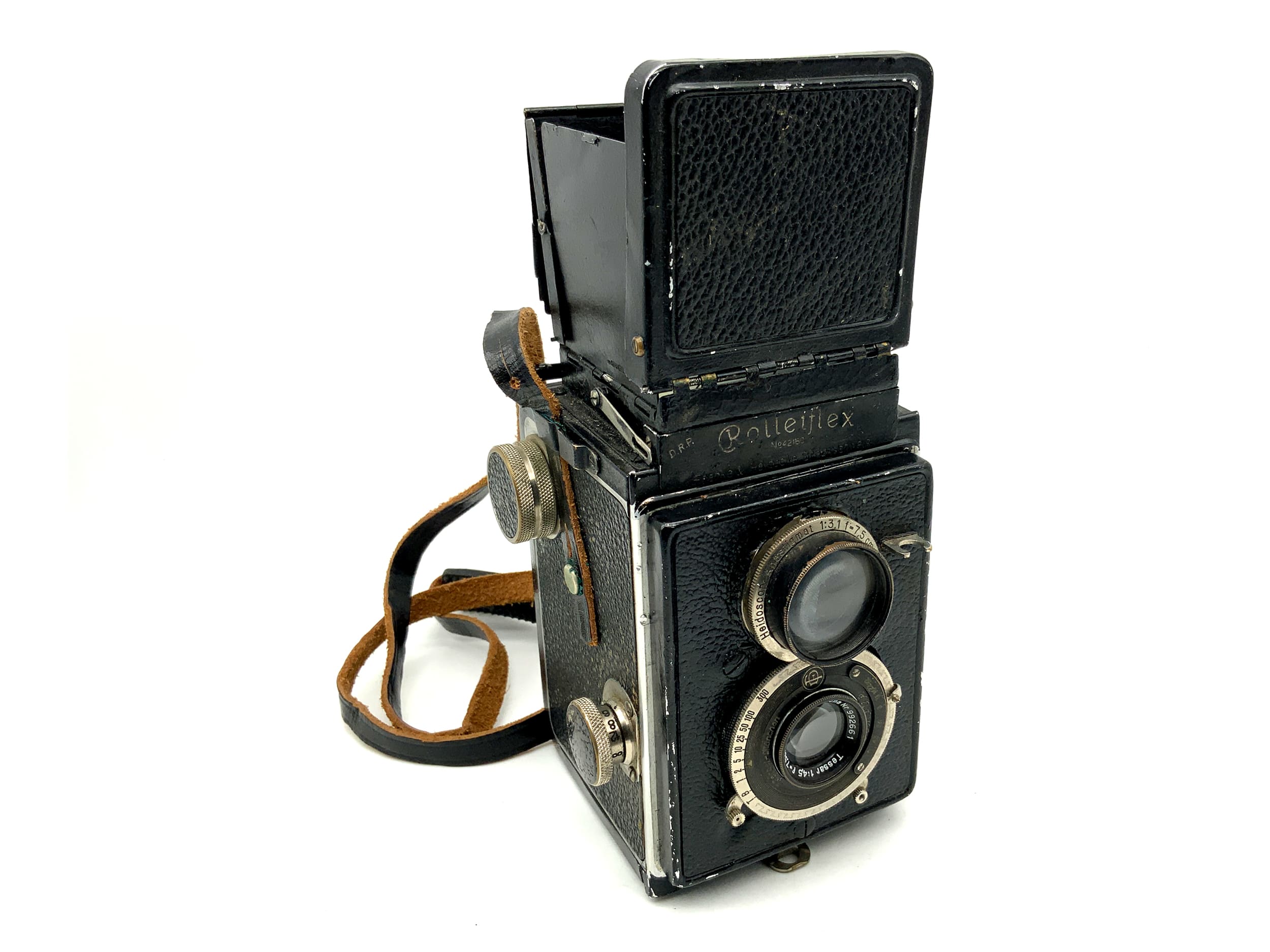 Rollei Rolleiflex I TLR with Tessar 1:4.5/7.5cm Compur twin-lens reflex analog camera