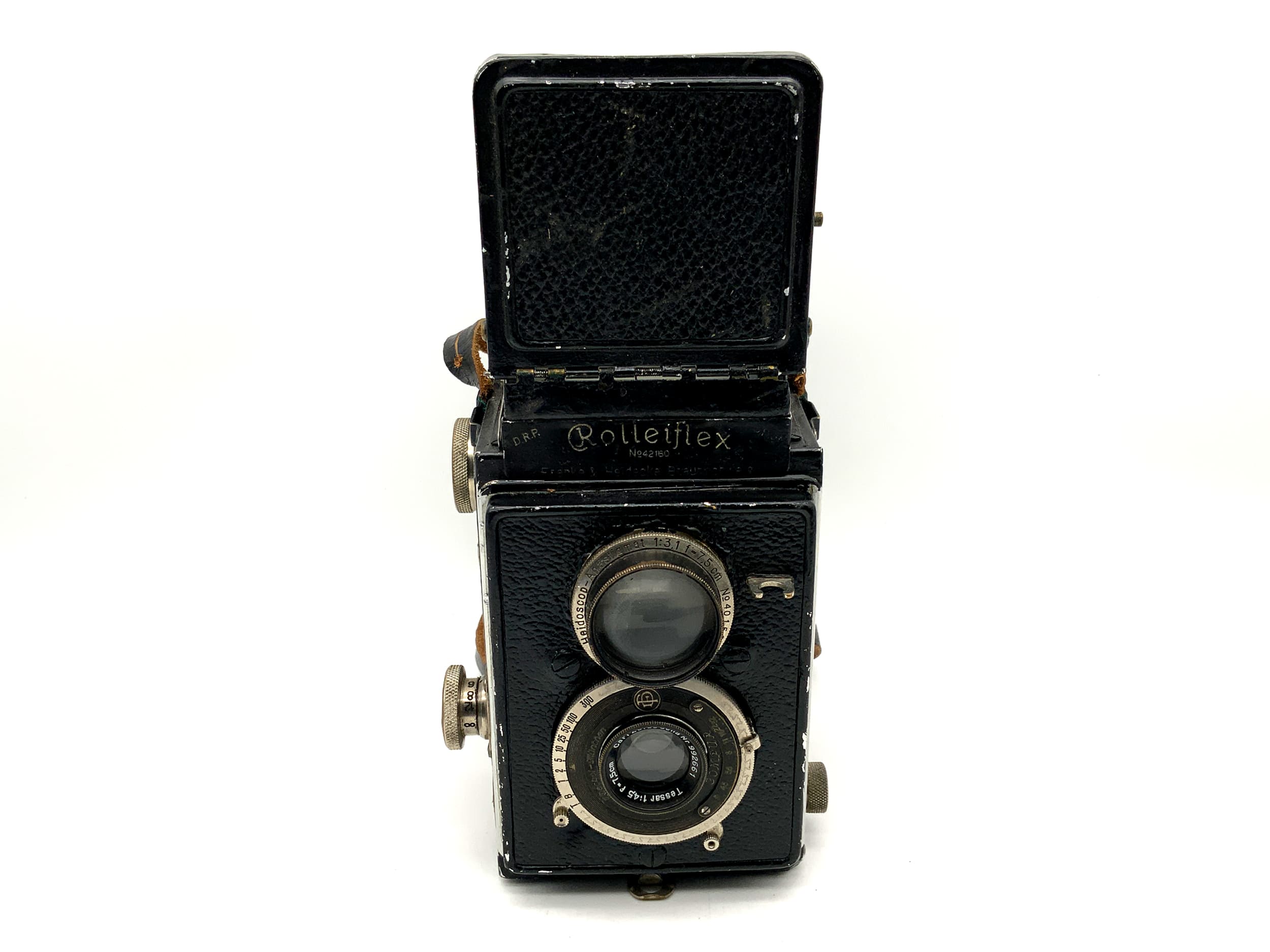 Rollei Rolleiflex I TLR with Tessar 1:4.5/7.5cm Compur twin-lens reflex analog camera