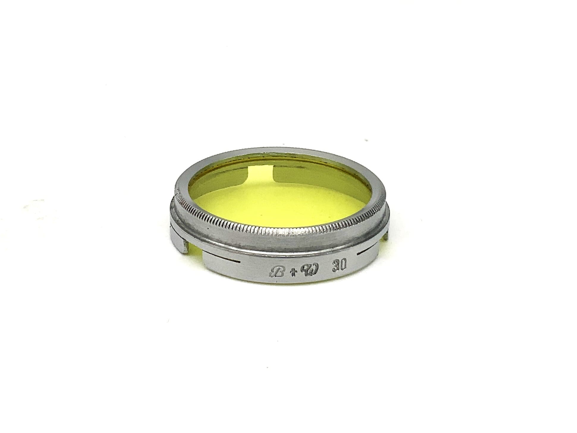 B+W color filter yellow/yellow plug-in filter slip-on filter 30mm