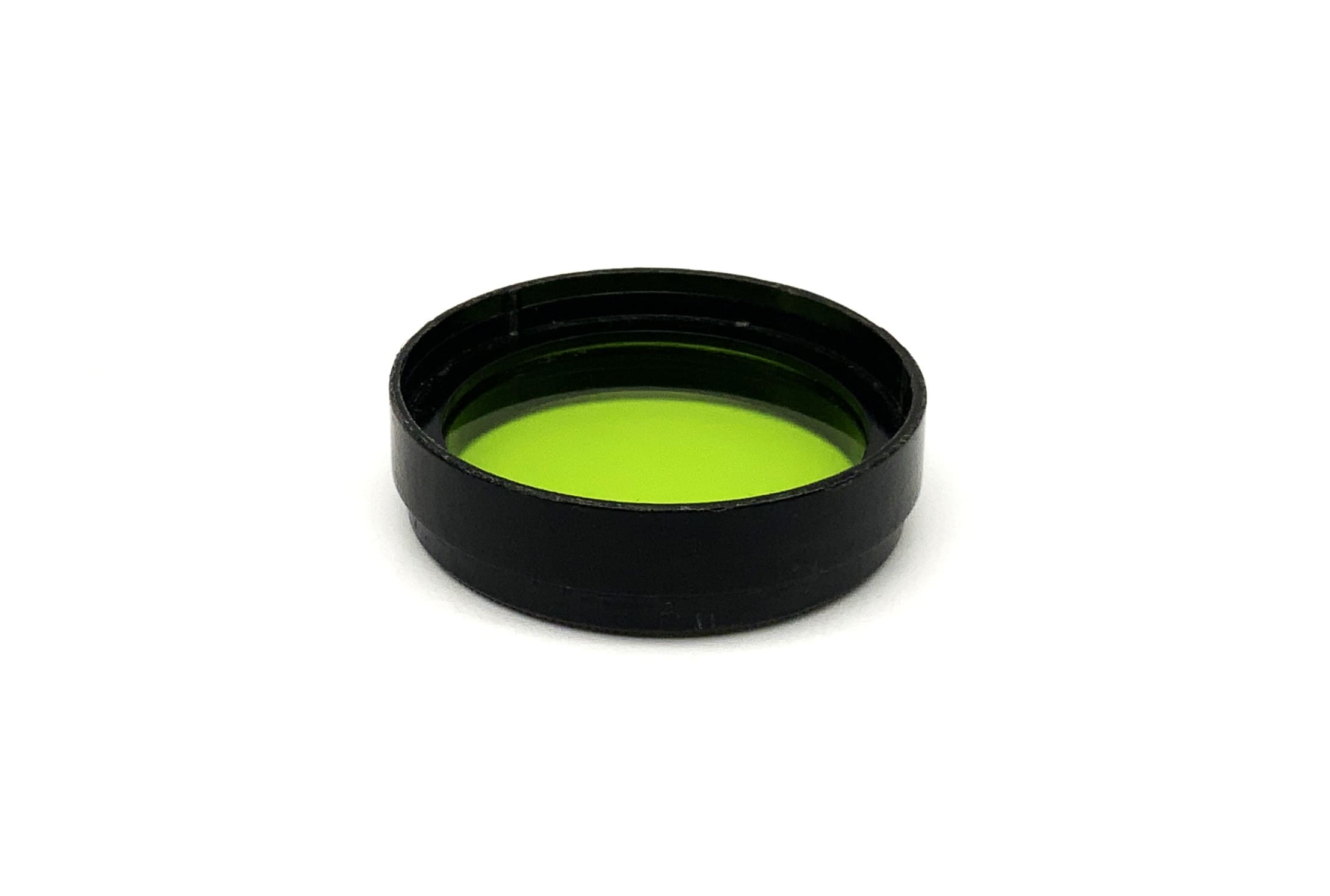 Green color filter/slip-on filter, 32mm circular