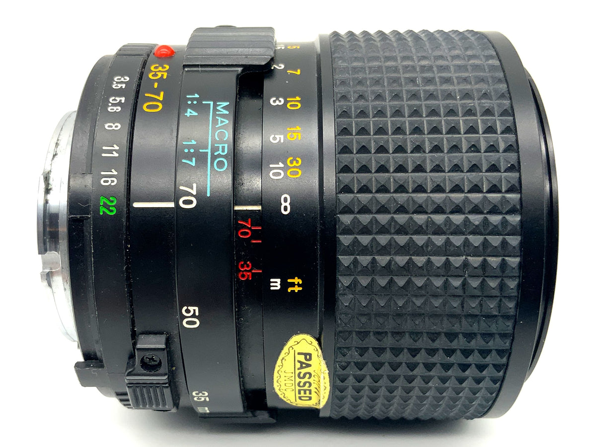 Minolta MD Zoom 35-70mm 1:3.5 Objektiv Macro Zoomobjektiv (Minolta MD) Pilz!
