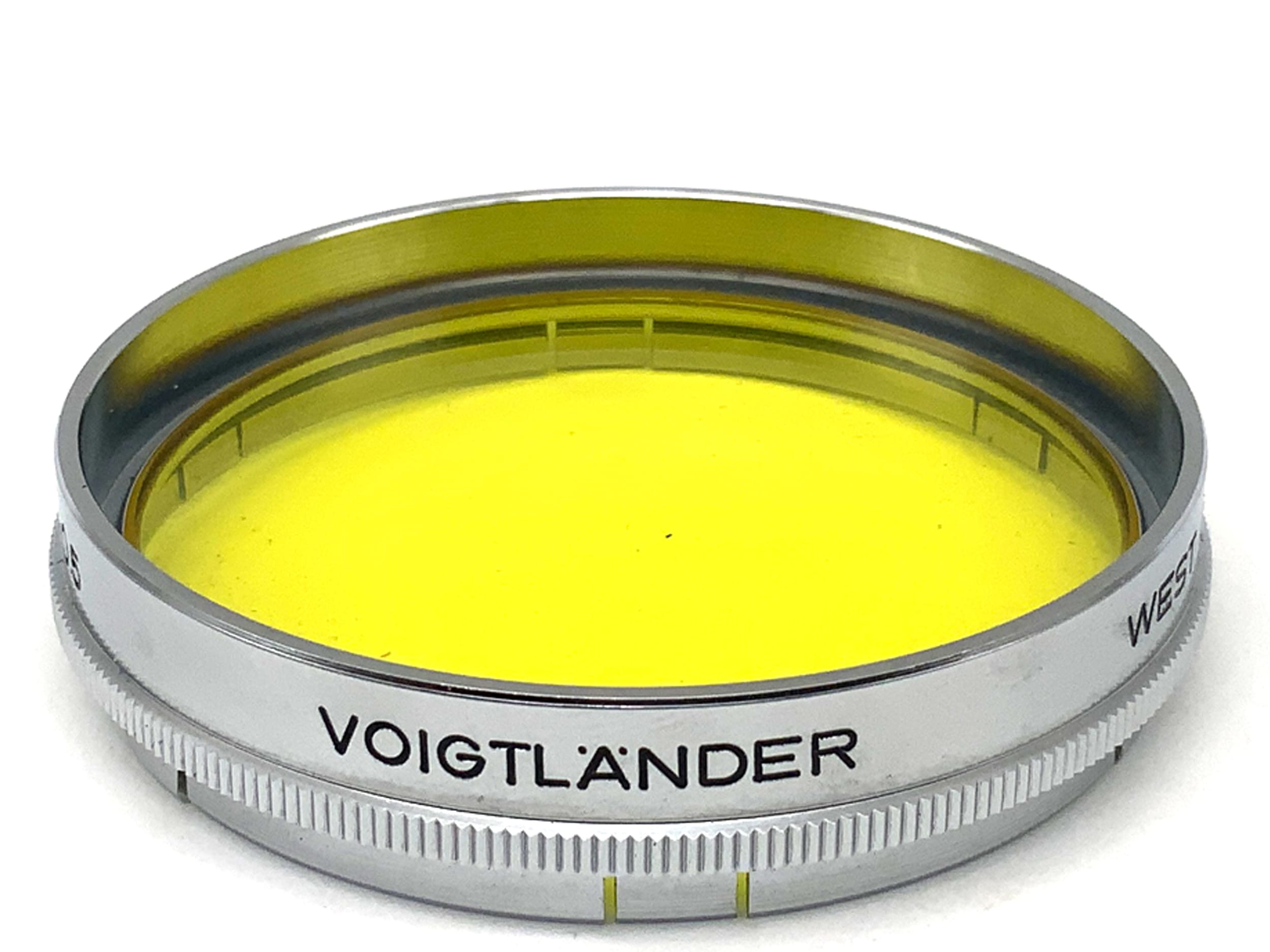 Voigtländer color filter 301/54 AR 54mm G 1.5x LW -0.5 yellow slot-in filter