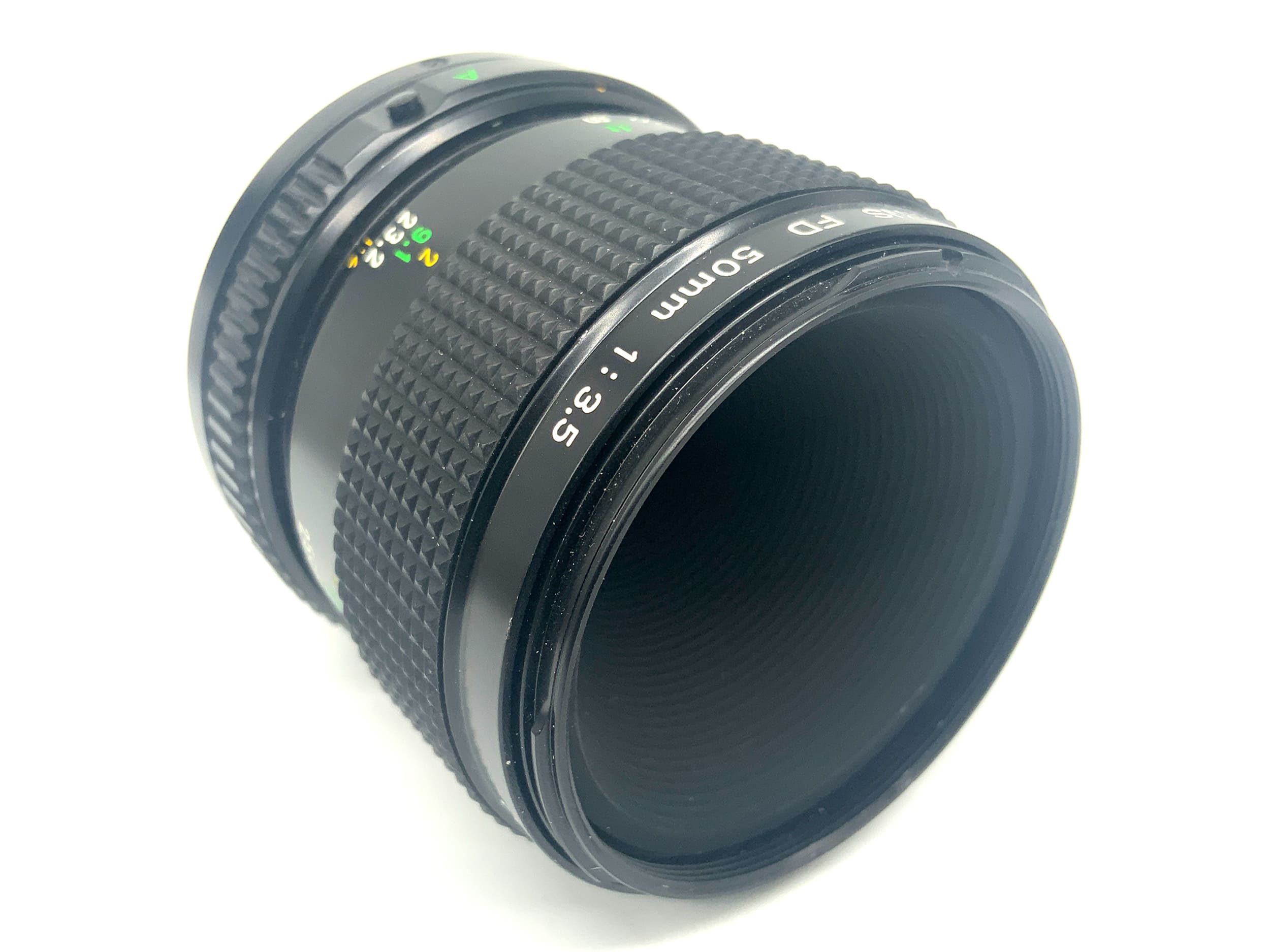 Canon Macro Lens FD 50mm 1:3.5 Objektiv Festbrennweite (Canon FD)