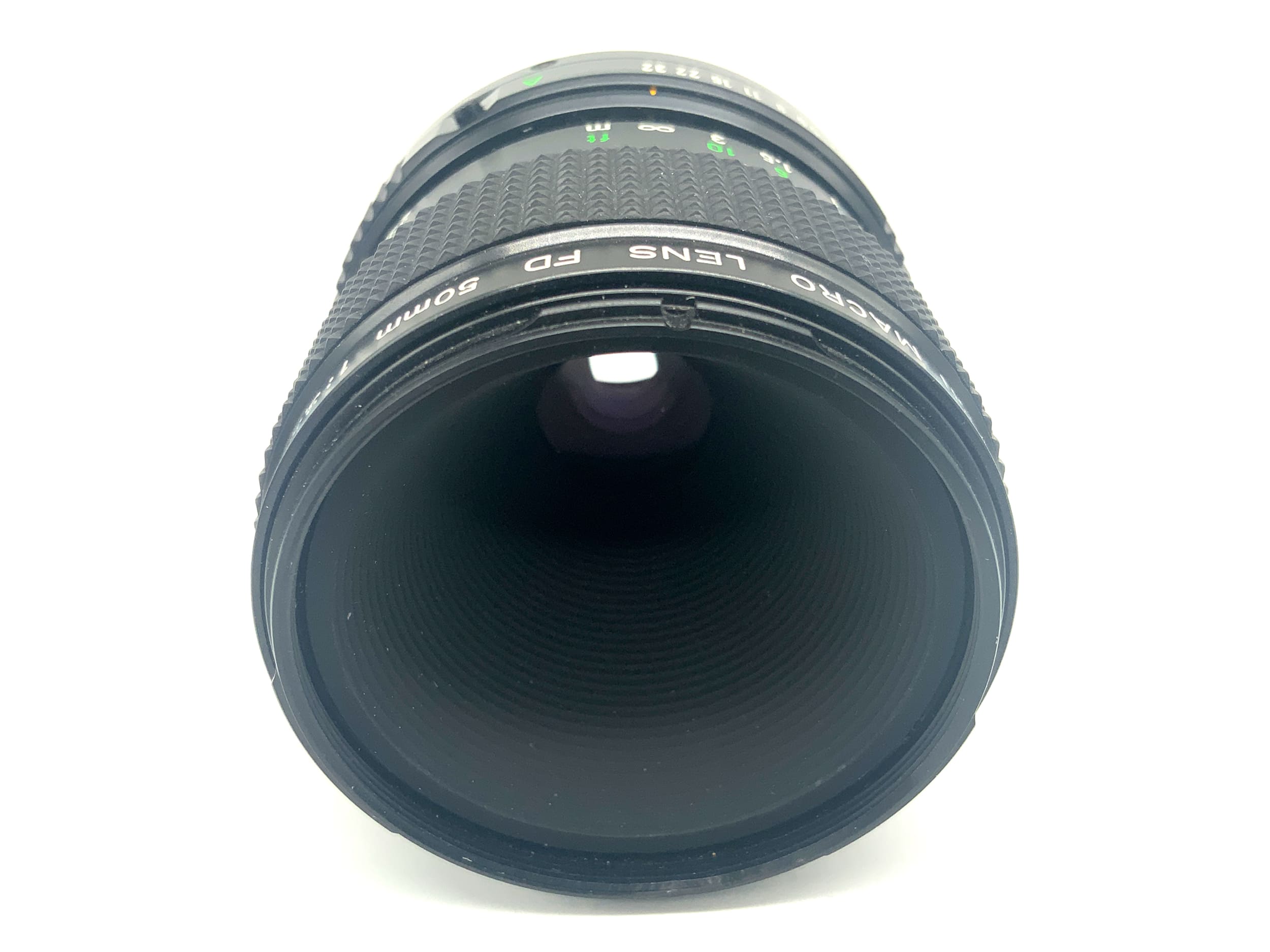 Canon Macro Lens FD 50mm 1:3.5 Objektiv Festbrennweite (Canon FD)