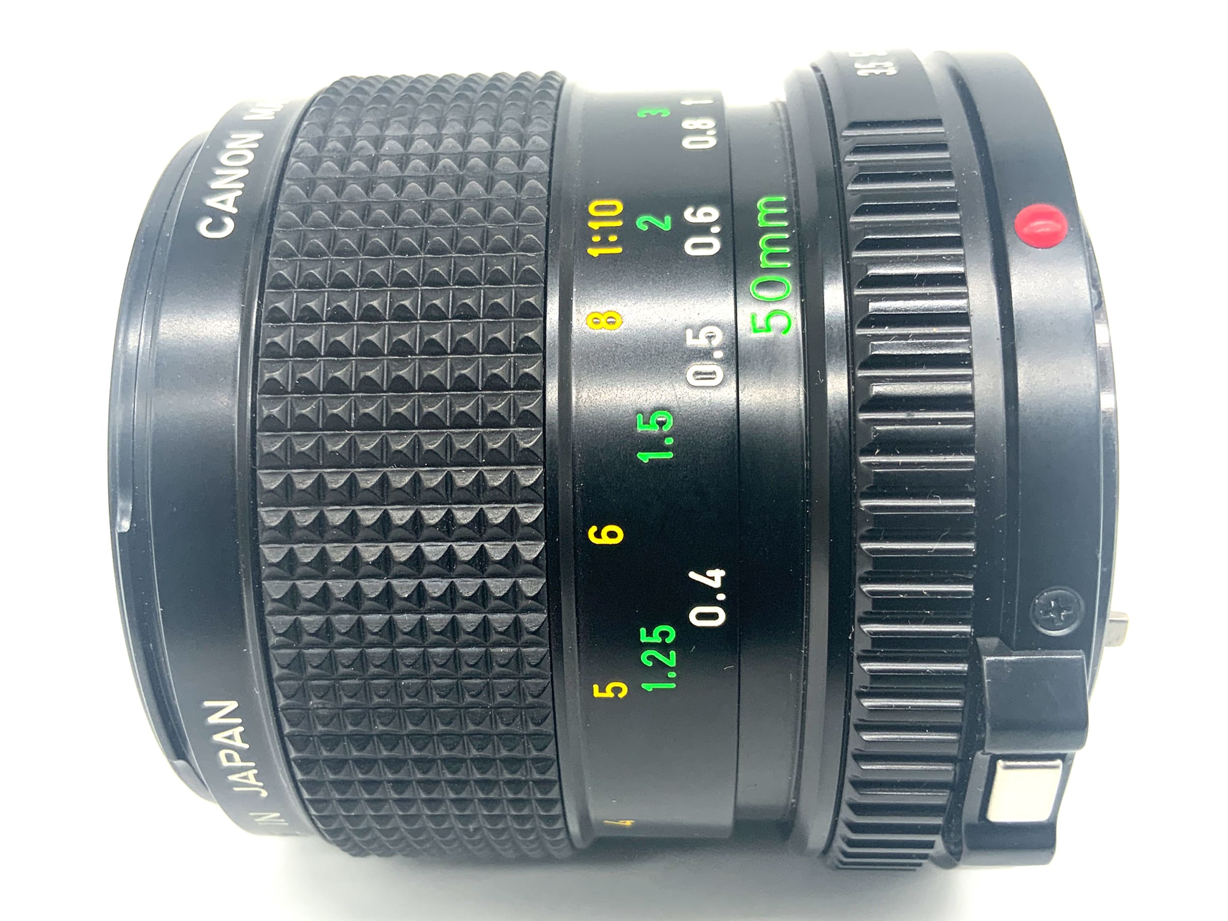 Canon Macro Lens FD 50mm 1:3.5 Objektiv Festbrennweite (Canon FD)