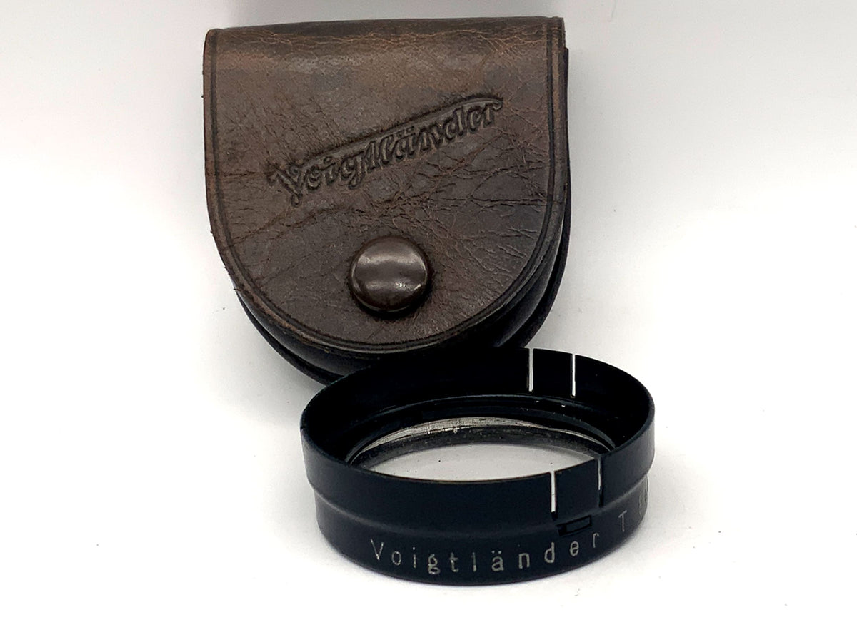 Voigtländer close-up lens T Focar 7 plug-in filter slip-on 36mm circular M36