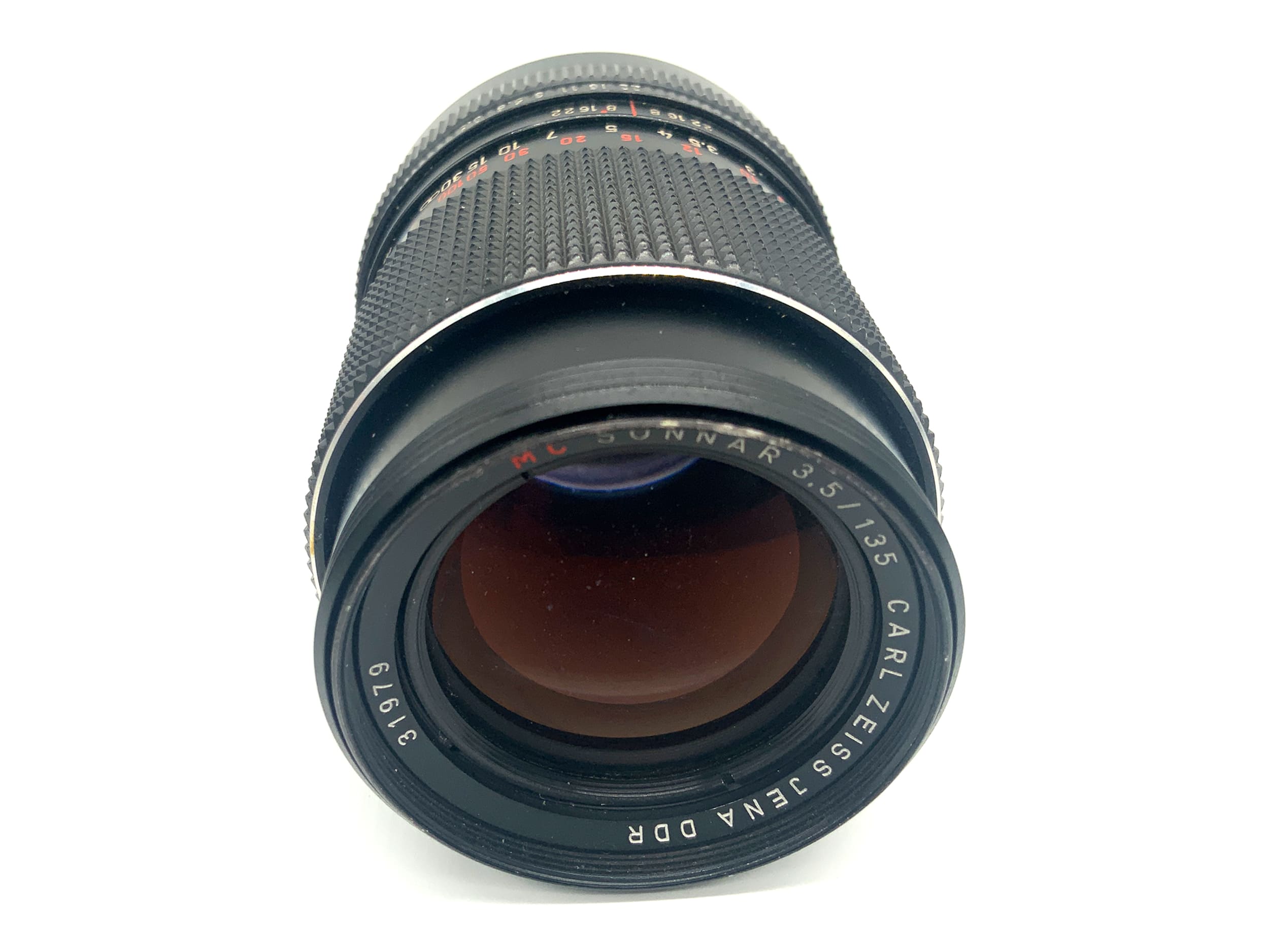 Carl Zeiss Jena MC Sonnar 135mm 1:3.5 Objektiv Festbrennweite (M42)