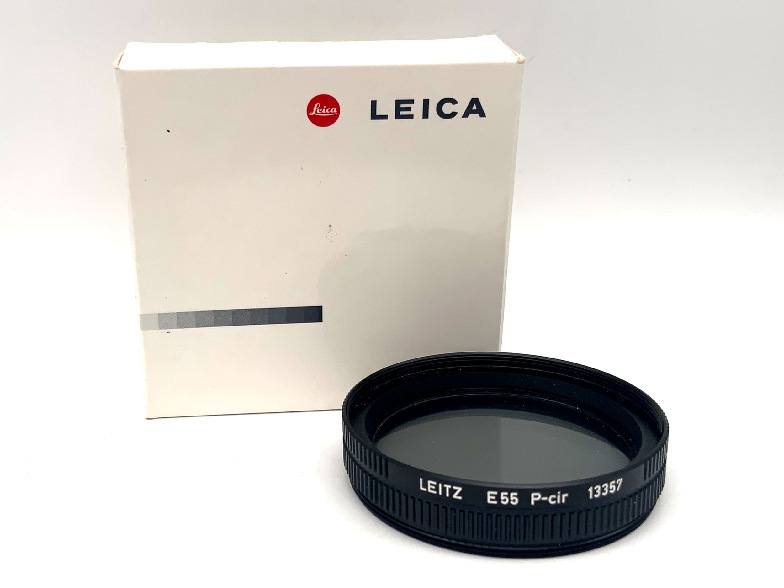 Leica Leitz polarizing filter E55 P-cir 13357 circular with original packaging, 55mm M55 filter