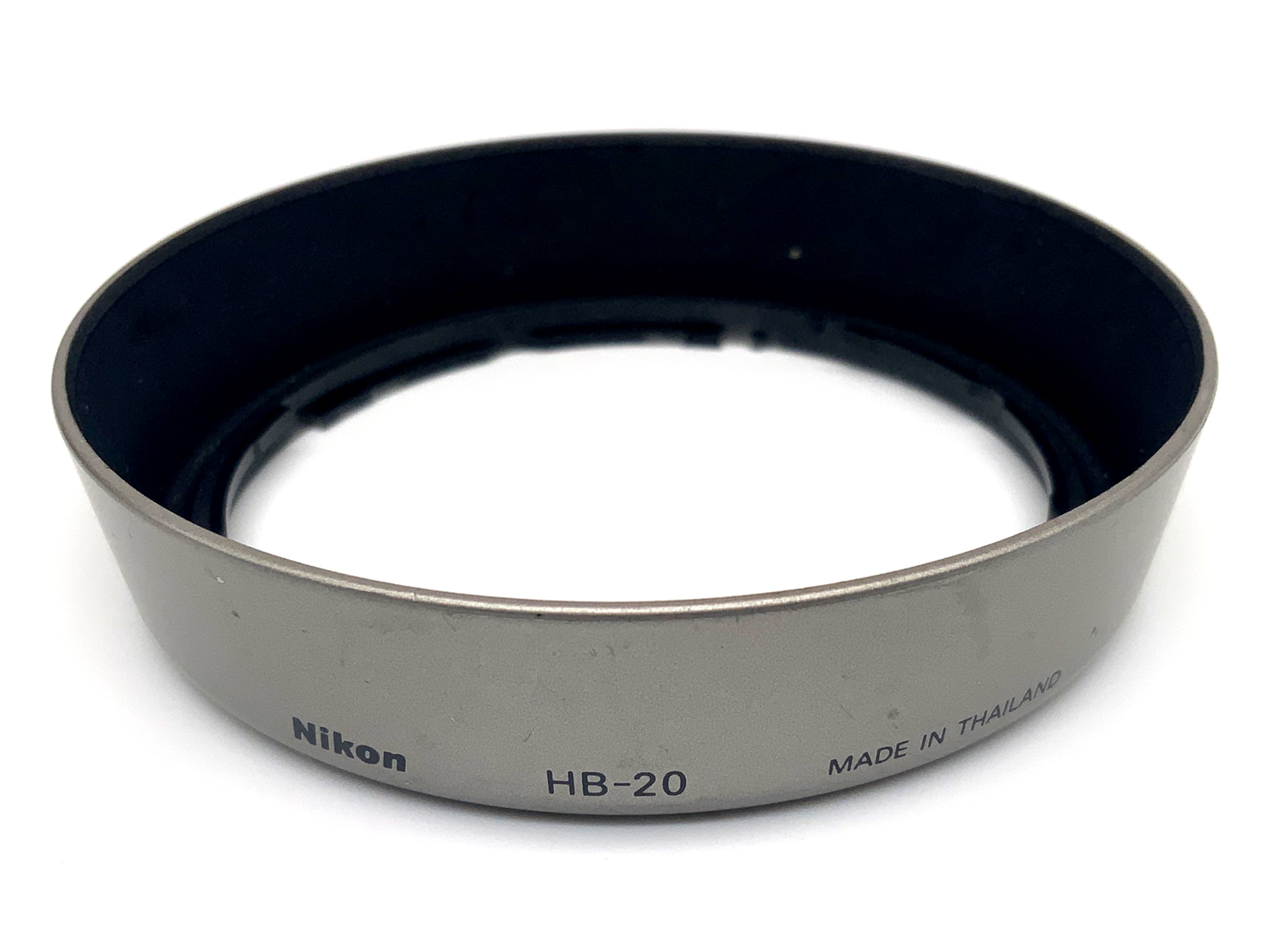 Nikon HB-20 Gegenlichtblende silber für Nikkor AF 28-80 lenshood Sonnenblende