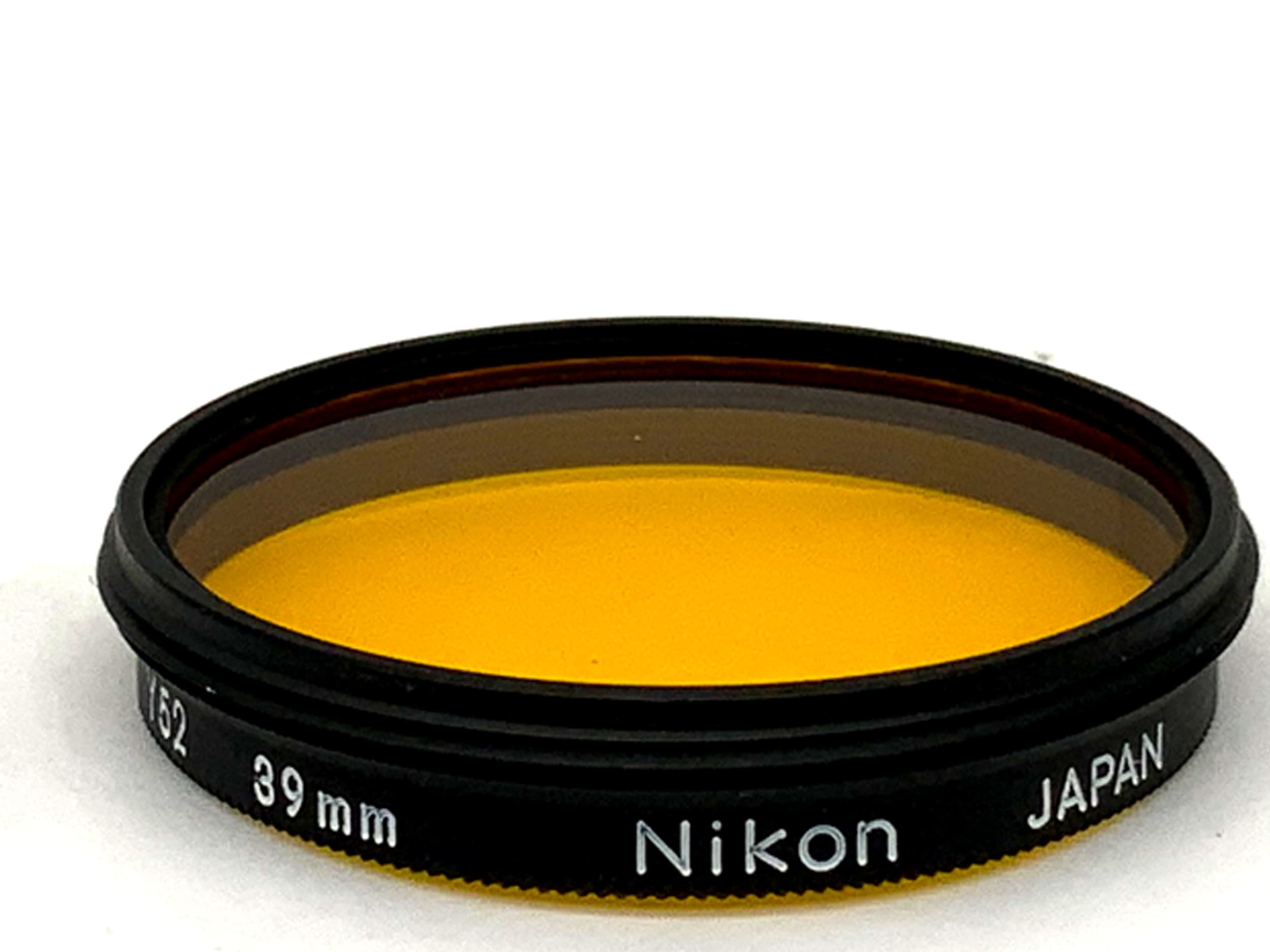 Nikon Y52 yellow color filter for Reflex-Nikkor 1:8 500mm filter 39mm