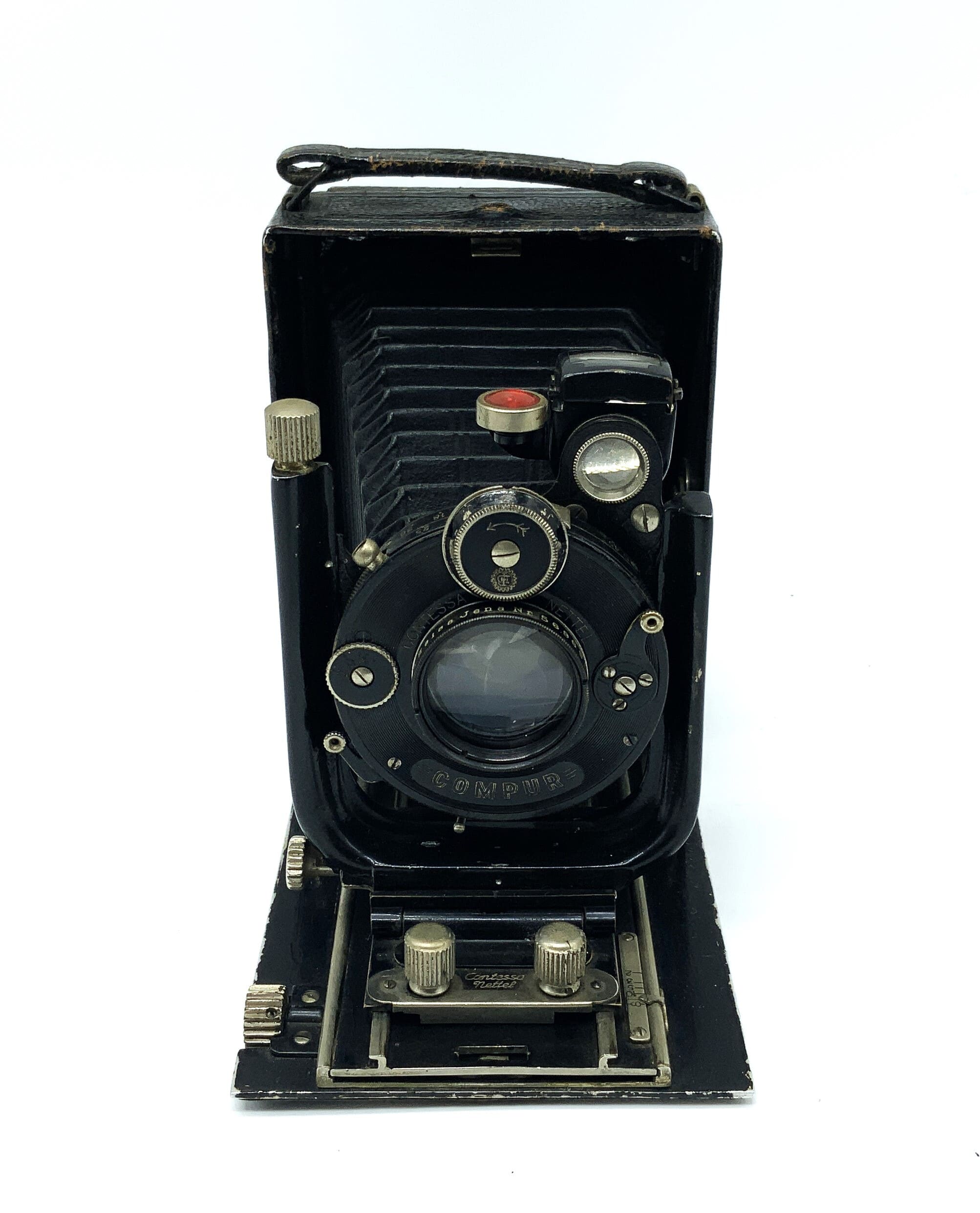 Contessa Nettel Adoro plate camera with Carl Zeiss Tessar 12cm 1:4.5