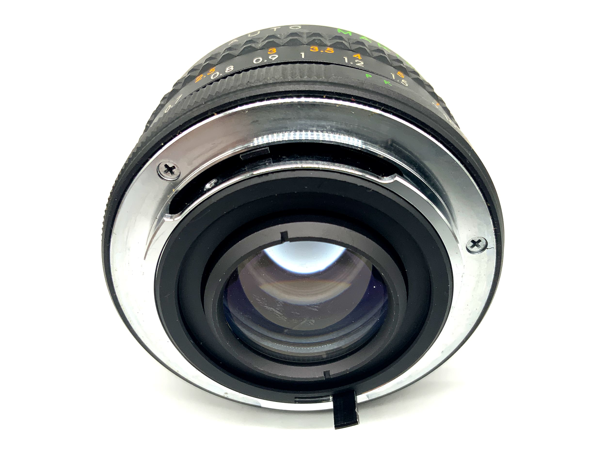 Makinon Auto 50mm 1:1.7 Objektiv Festbrennweite (Pentax K) Pilz!