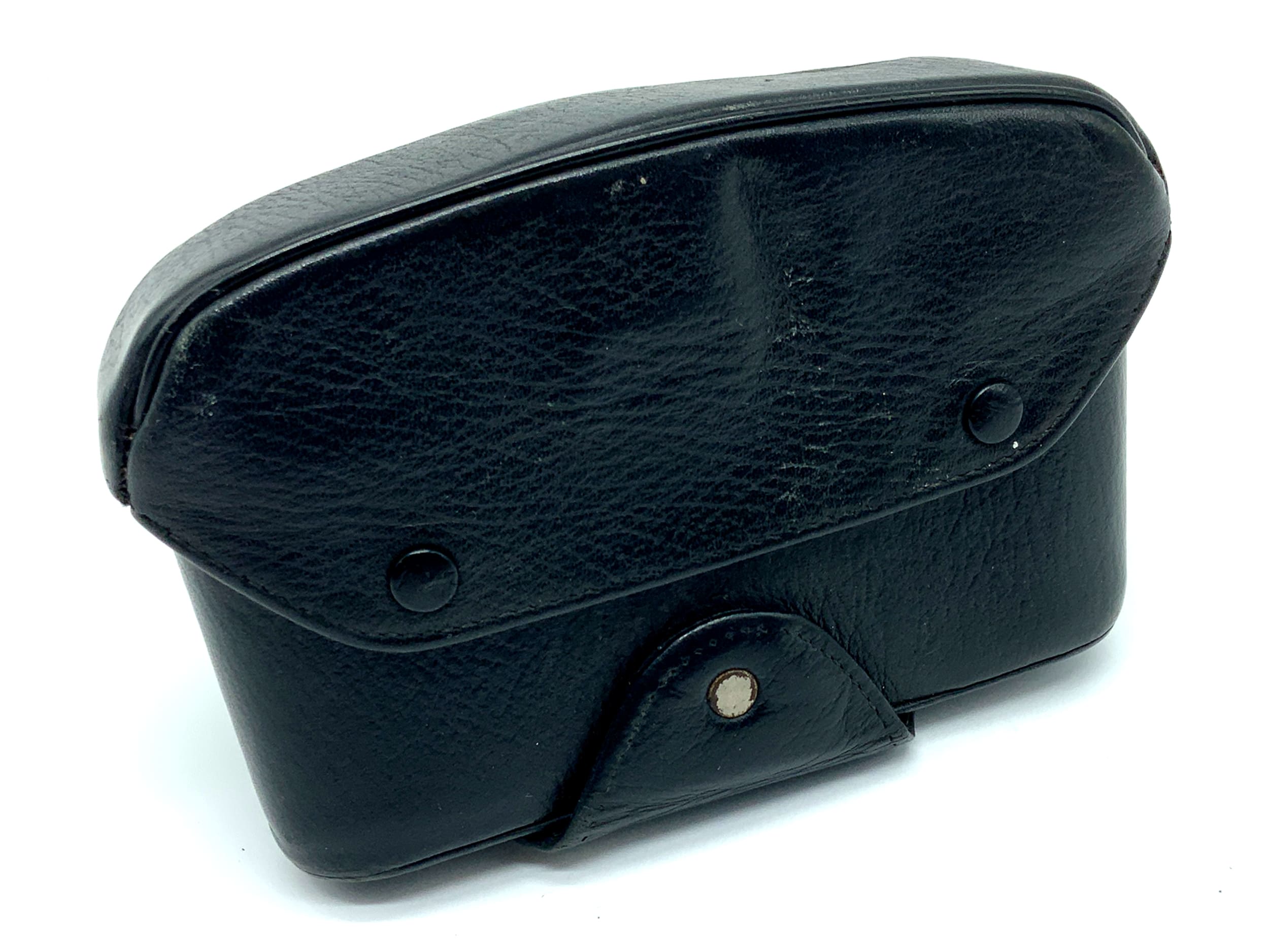 Rollei SL35 ready bag, black leather case for Rollei 35 SL models