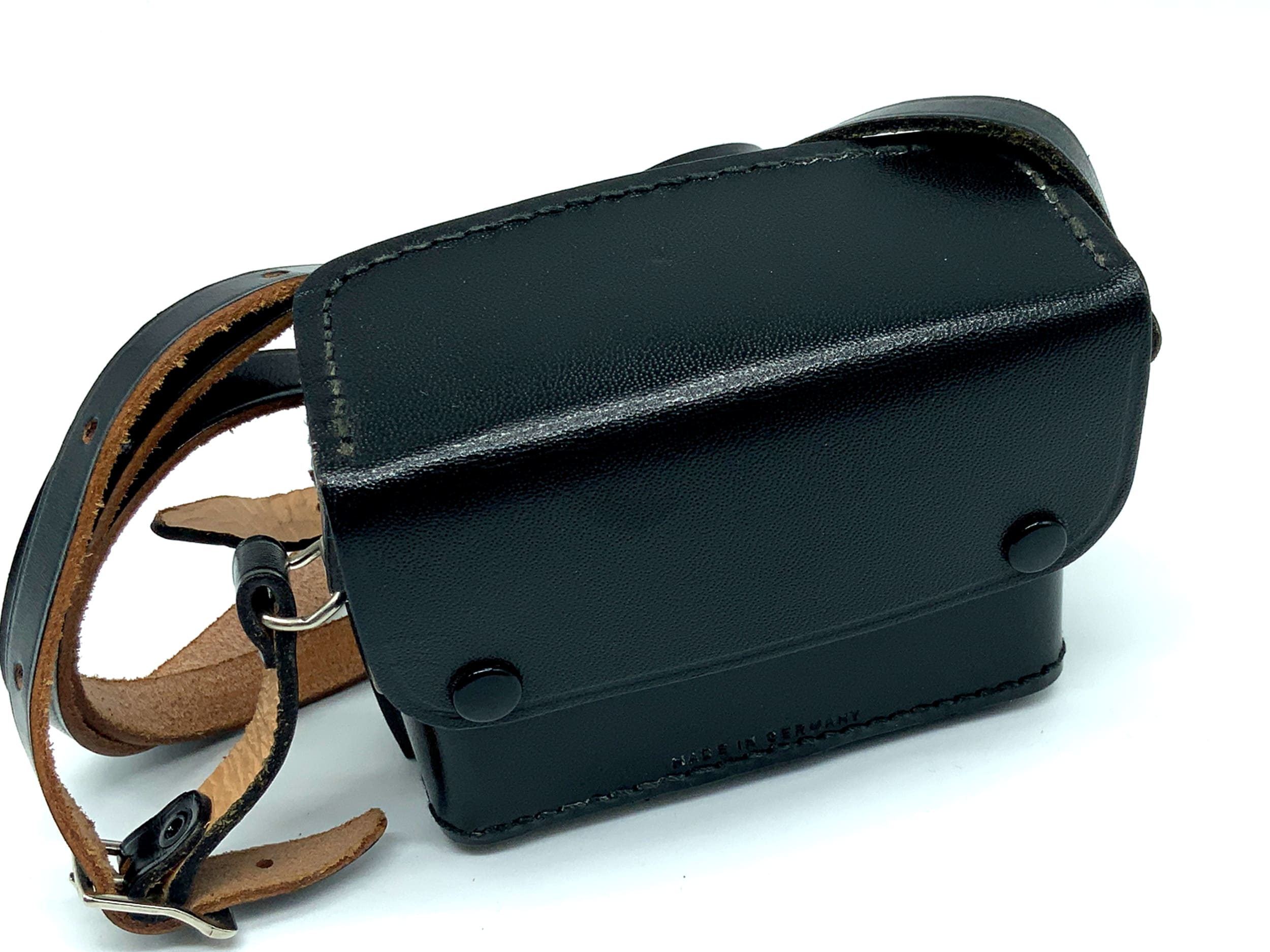 Rollei 35 ready bag, black leather case for Rollei 35S, 35SE camera bag