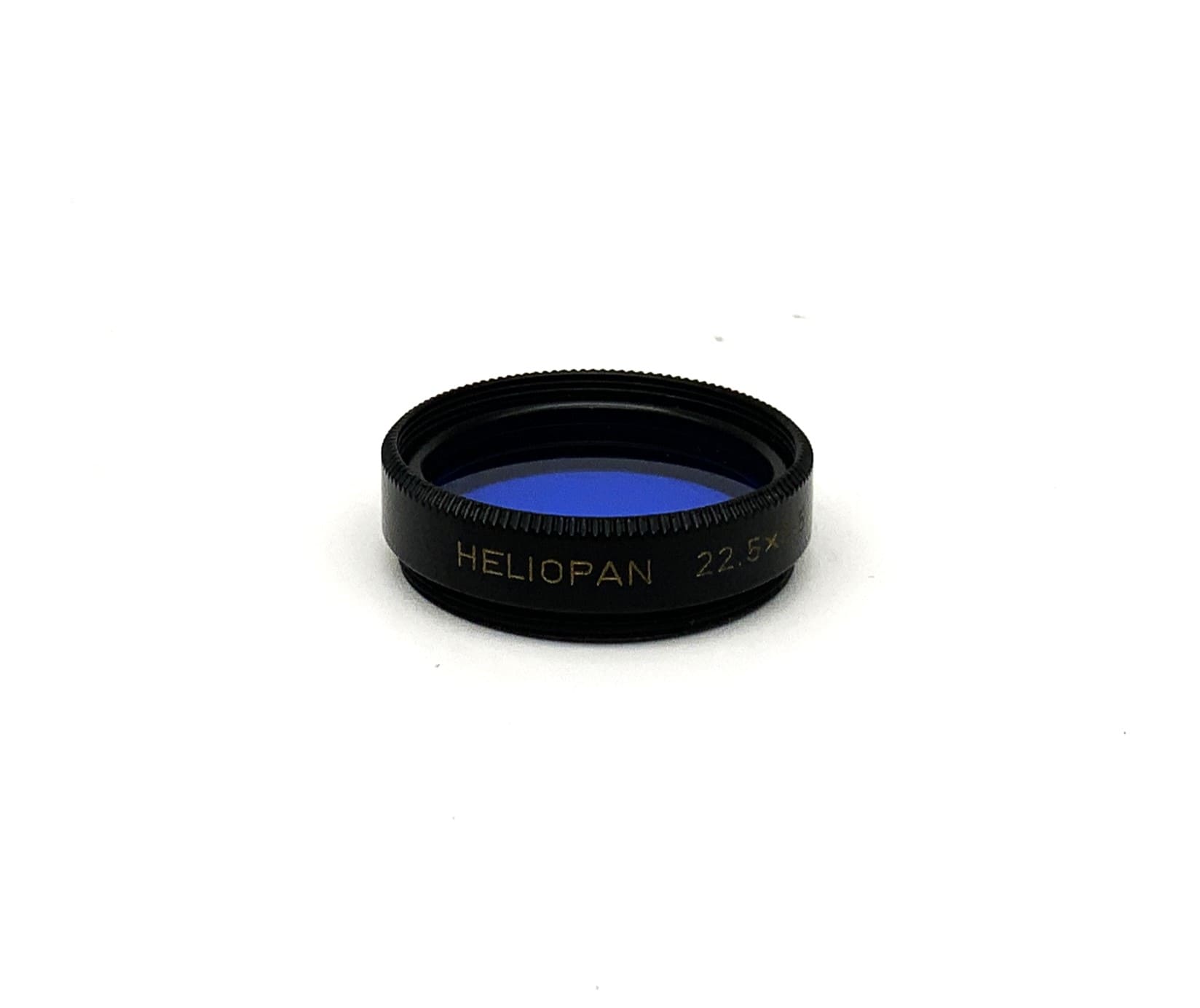 Heliopan color filter 22.5x0.5 blue/blue B 12 3x -1.5 filter 22.5mm filter thread