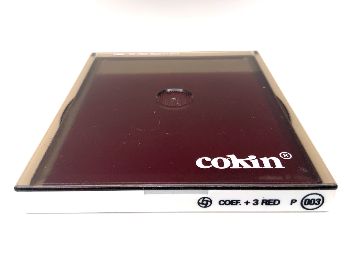 Cokin Color Filter Coef.+3 Red P003 Filter Series P Rectangular