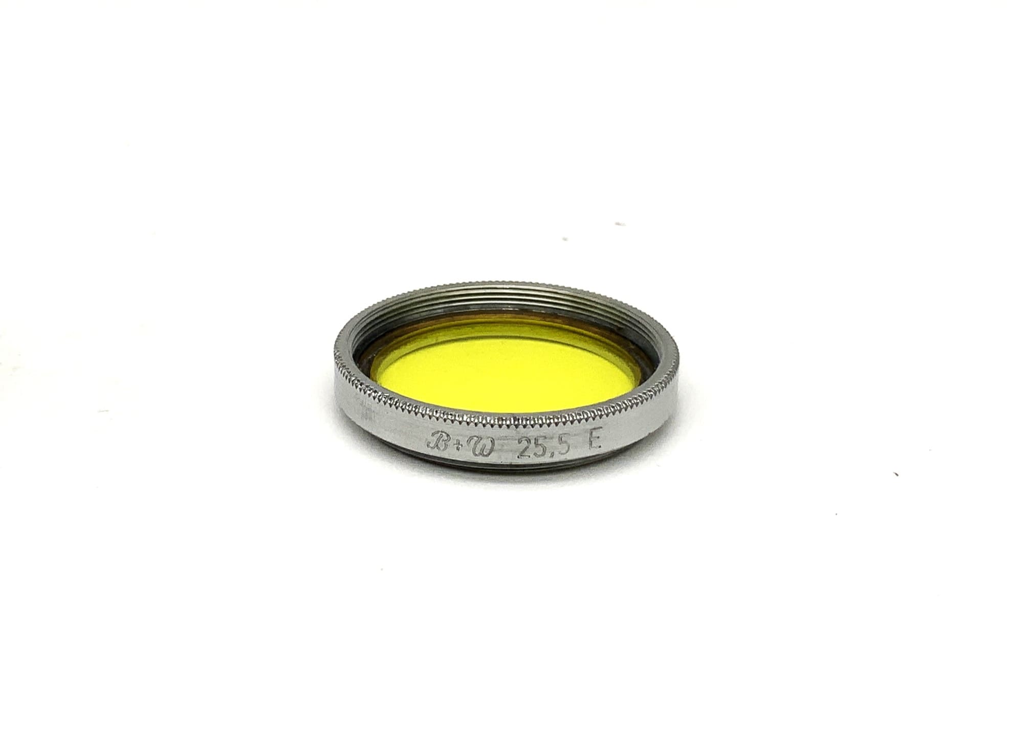 B+W Color Filter 25.5E Yellow/Yellow Filter 25.5mm Circular Filter Thread