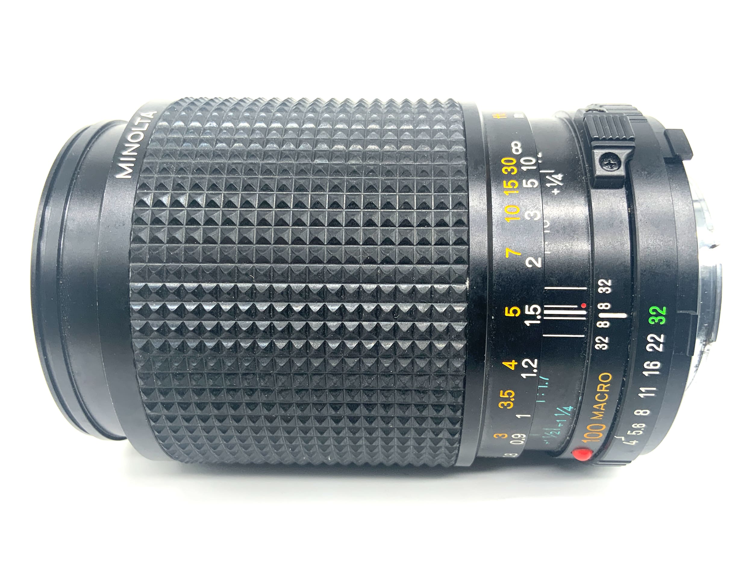 Minolta MD Macro 100mm 1:4 Objektiv Festbrennweite (Minolta MD)
