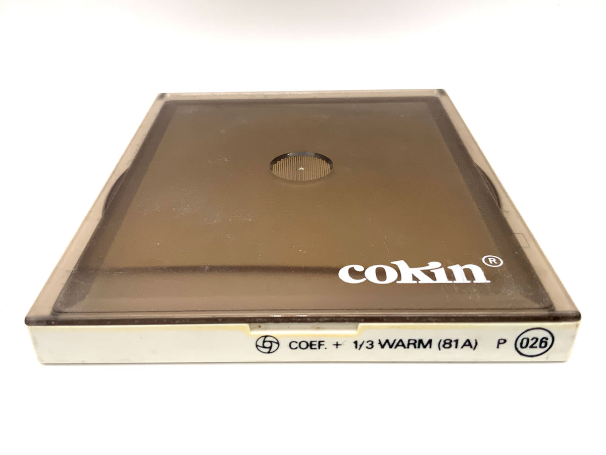 Cokin Effect Filter Coef.+1/3 Warm (81A) P026 Filter Series P Rectangular