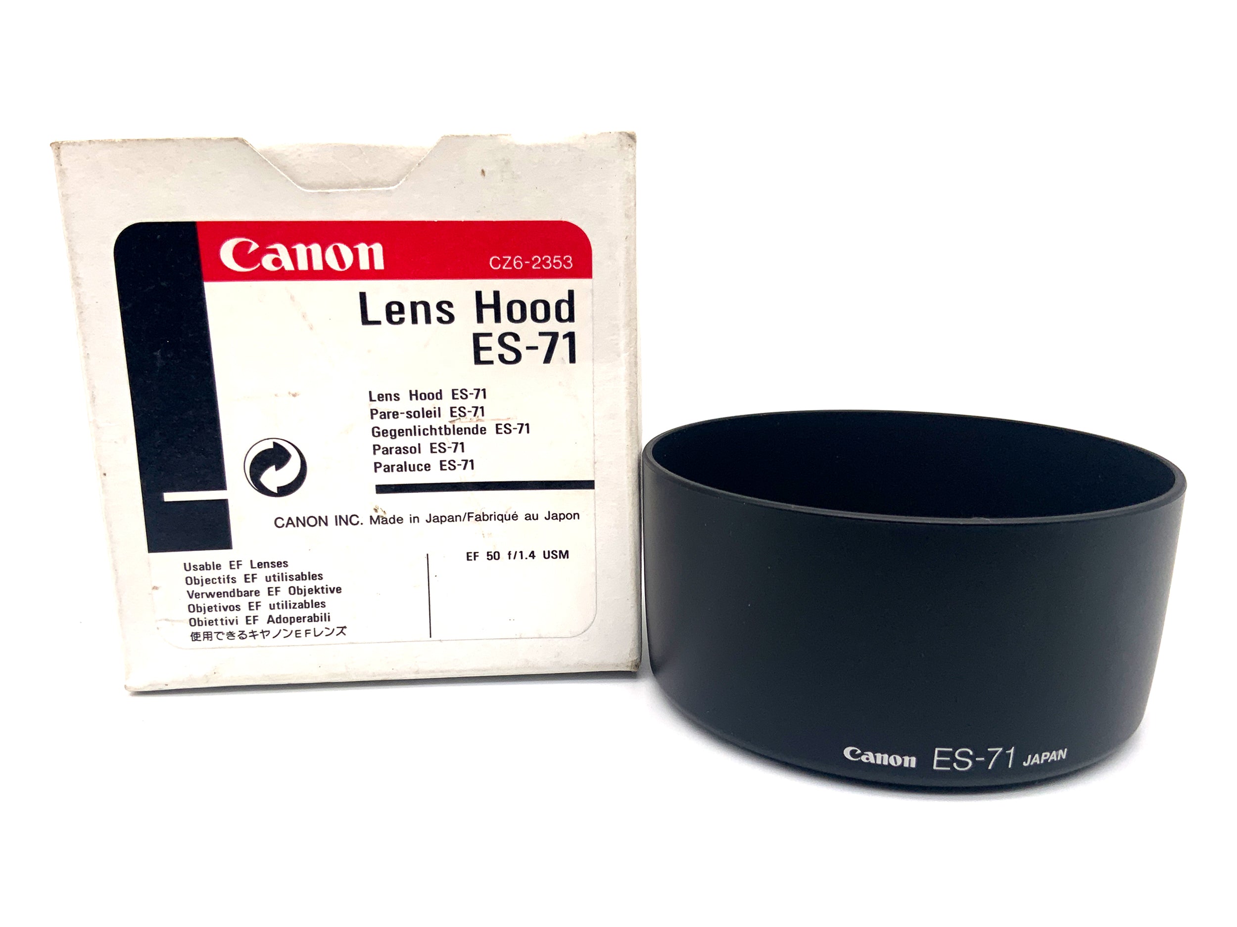 Canon ES-71 Gegenlichtblende in OVP lenshood Sonnenblende