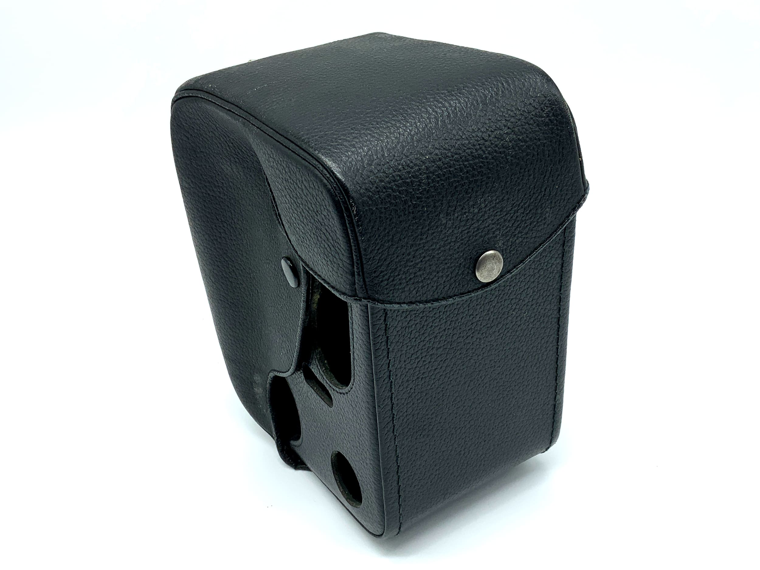 Mamiya C330 ready case, black, half-leather case for TLR, leather hard case