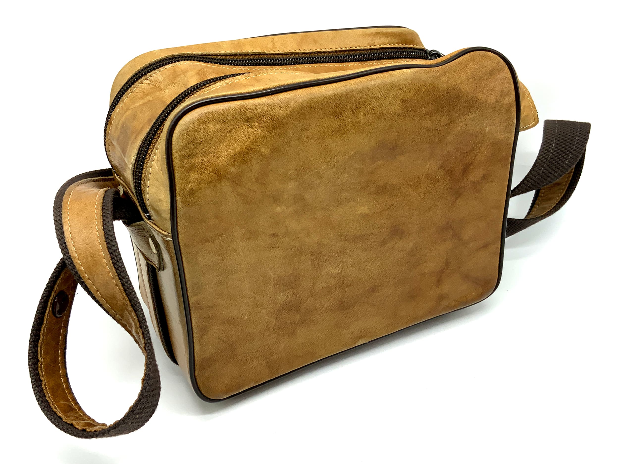 Leica M Shoulder Bag Beige Cowhide Nappa Leather 14840