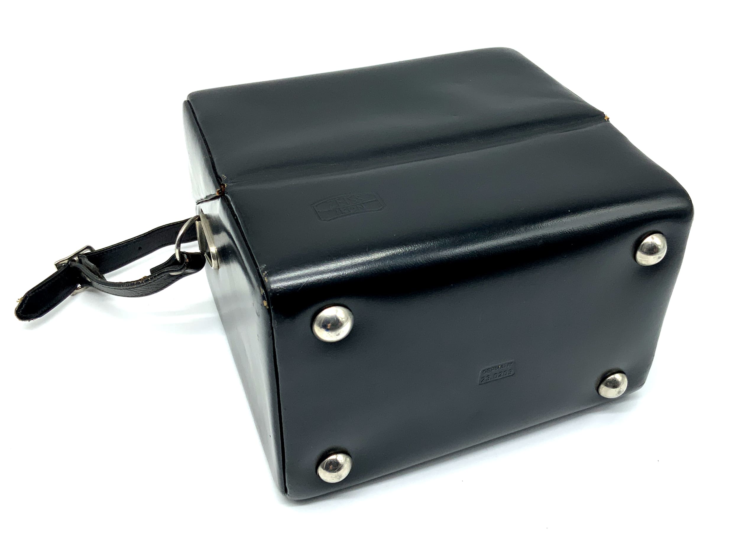 Zeiss Ikon 23.0203 Ready Case, Black Leather Case, Camera Bag