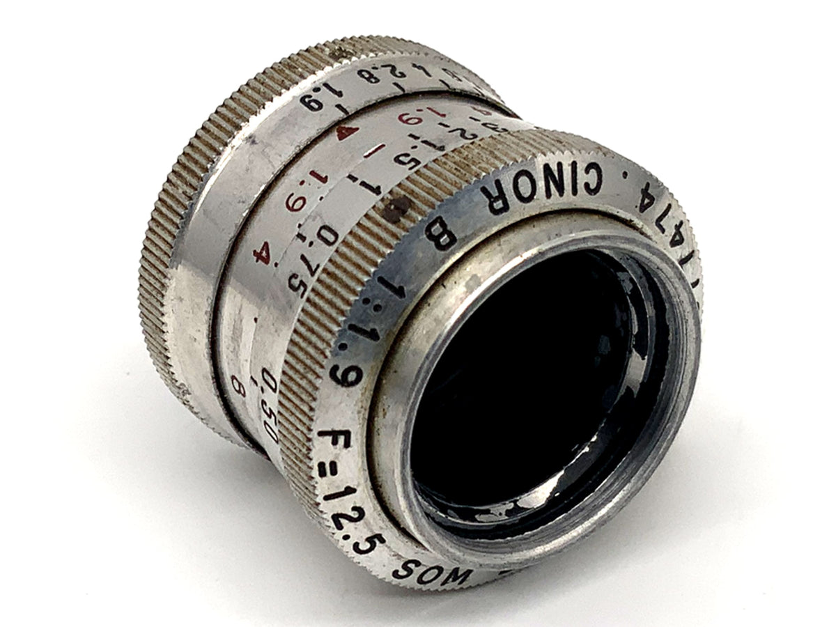 Som Berthiot Cinor B 12,5mm 1:1.9 Objektiv Festbrennweite (D-Mount) Nebel!