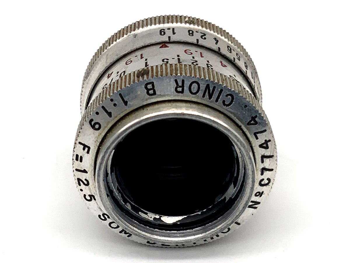Som Berthiot Cinor B 12,5mm 1:1.9 Objektiv Festbrennweite (D-Mount) Nebel!
