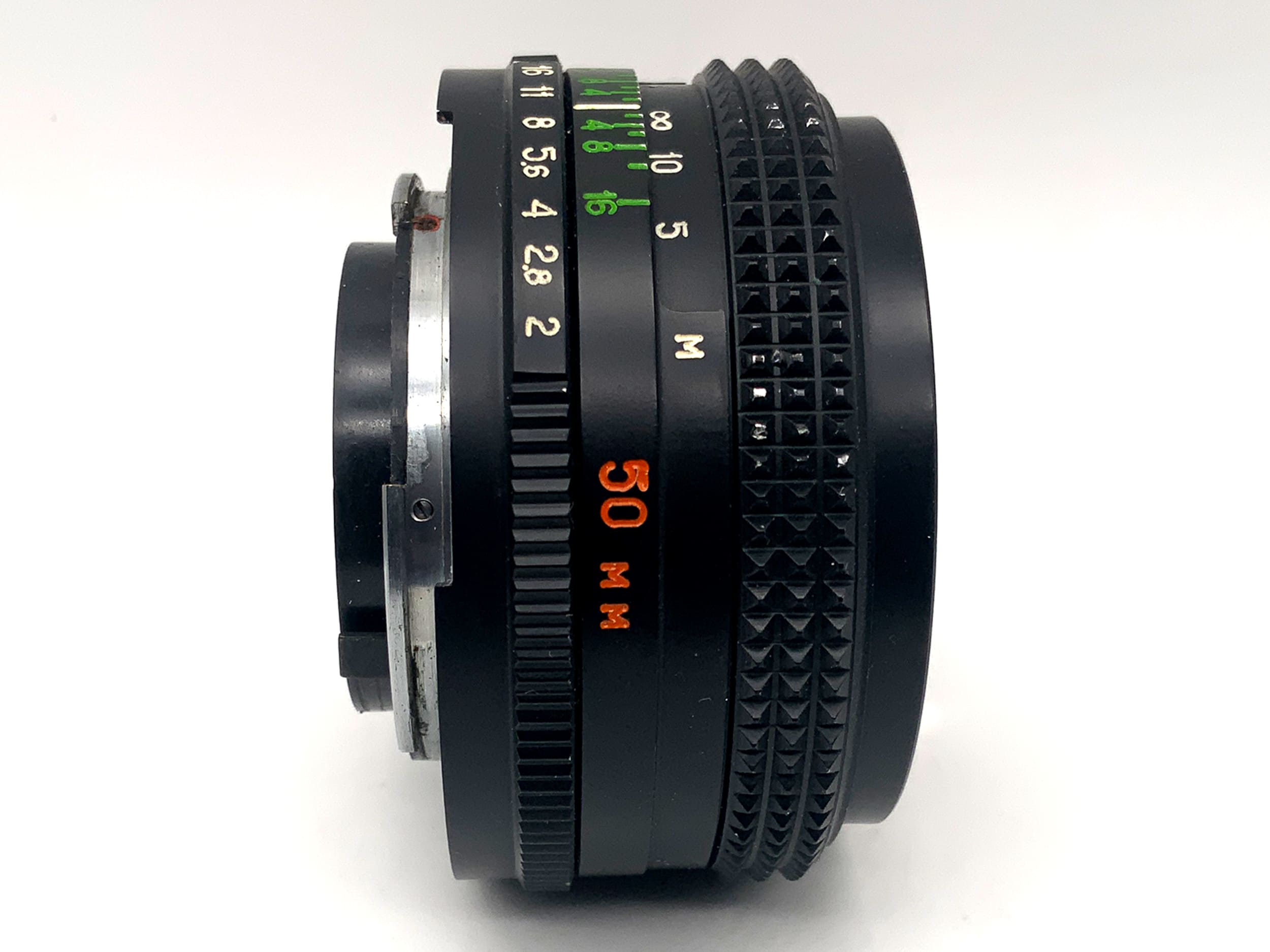 KMZ 50mm 1:2 lens Kiev 20 Helios 81N MC prime lens (Nikon F)